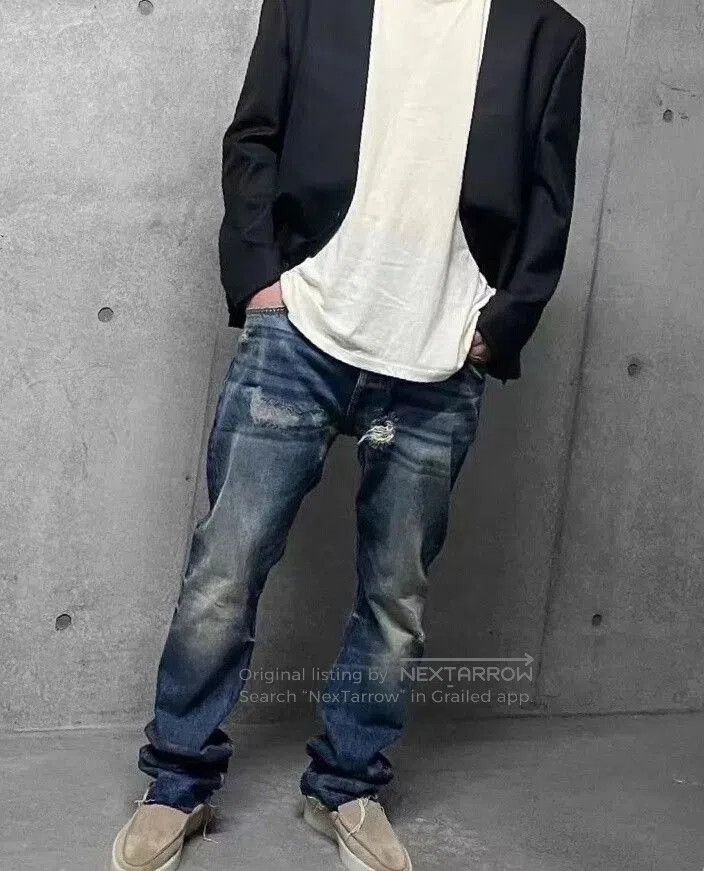 Fear of God fear of god distressed wash denim pants. Size US 34 / EU 50 - 2 Thumbnail