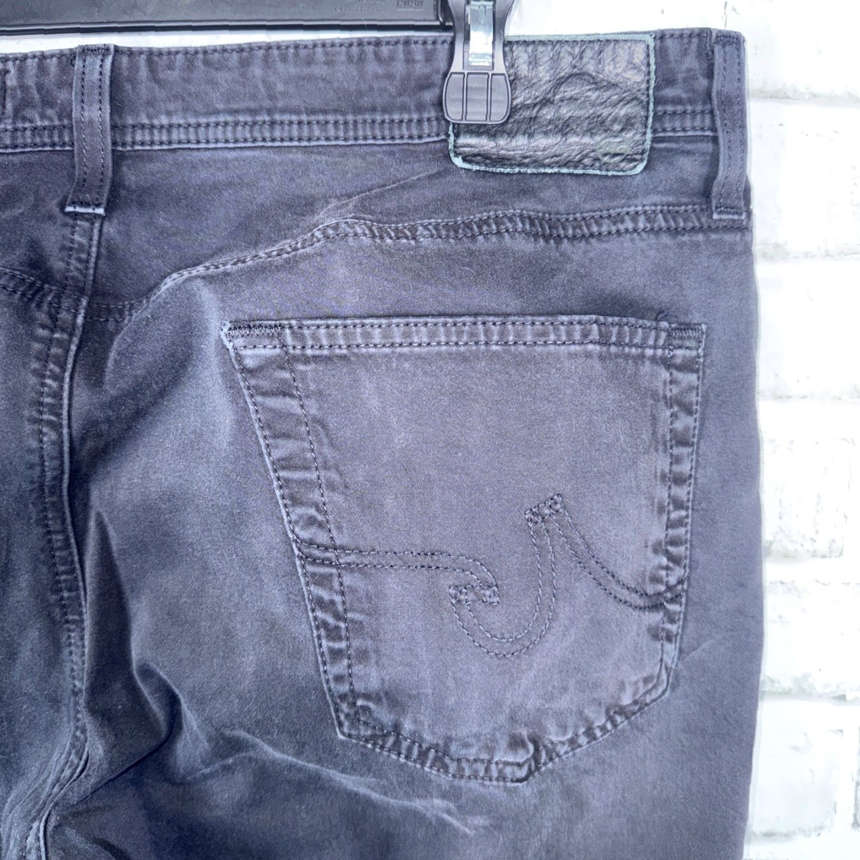 Vintage VINTAGE The Graduate Jeans Mens 36x32 AG Adriano Goldschmied Black Straight Regular 36 32 Mens Size US 32 / EU 48 - 3 Thumbnail