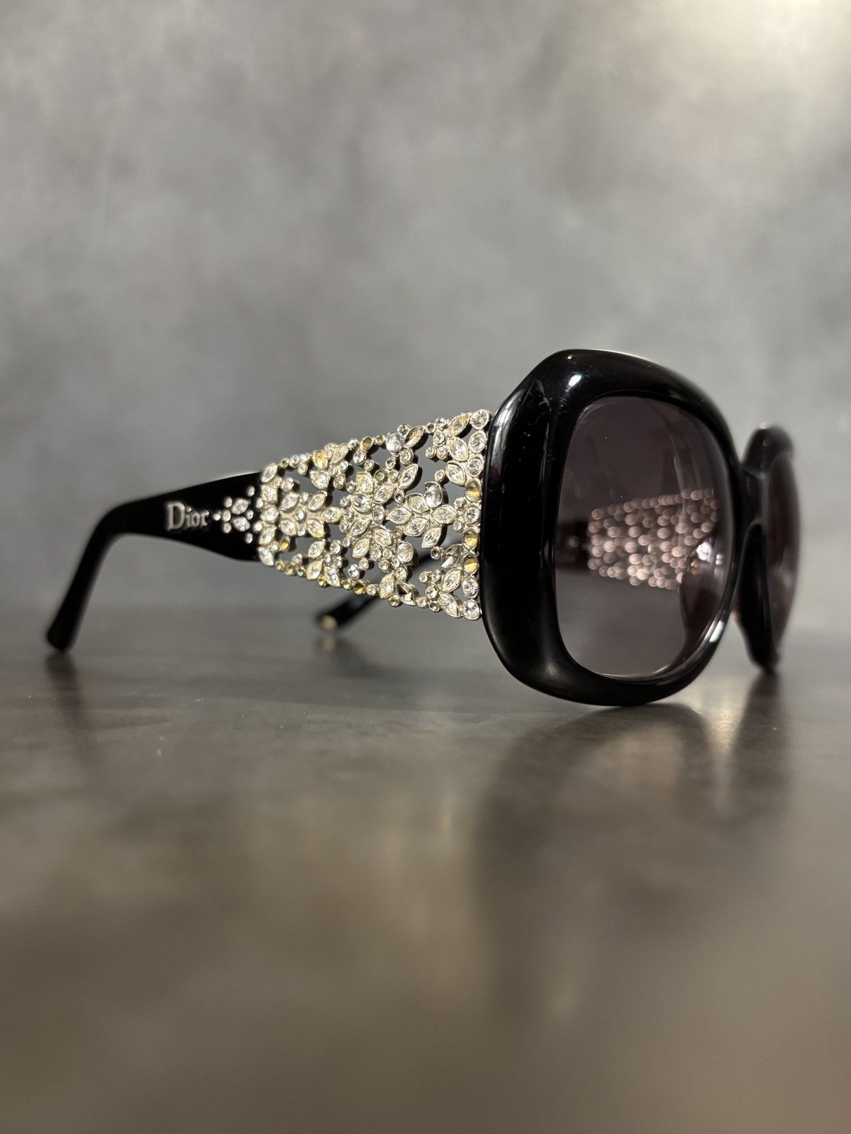 Dior 2011 Dior Delicacy Sunglasses Limited Edition Rhinestone Size ONE SIZE - 7 Thumbnail