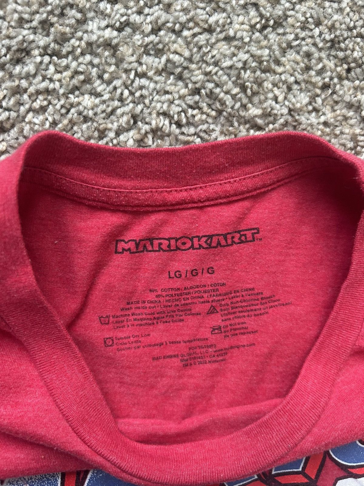 Other × Vintage Mario kart shirt Size US M / EU 48-50 / 2 - 2 Thumbnail