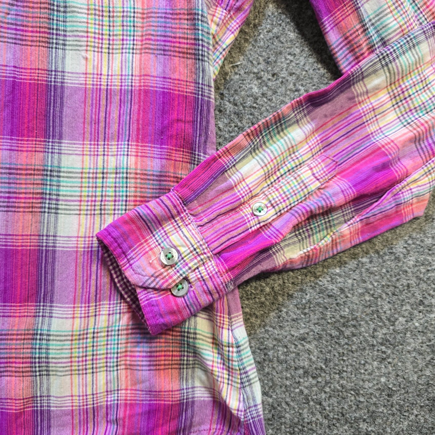 Marmot Marmot Top Womens Size S Purple Plaid Nylon Long Sleeve Outdoor Casual Shirt Size S / US 4 / IT 40 - 3 Thumbnail