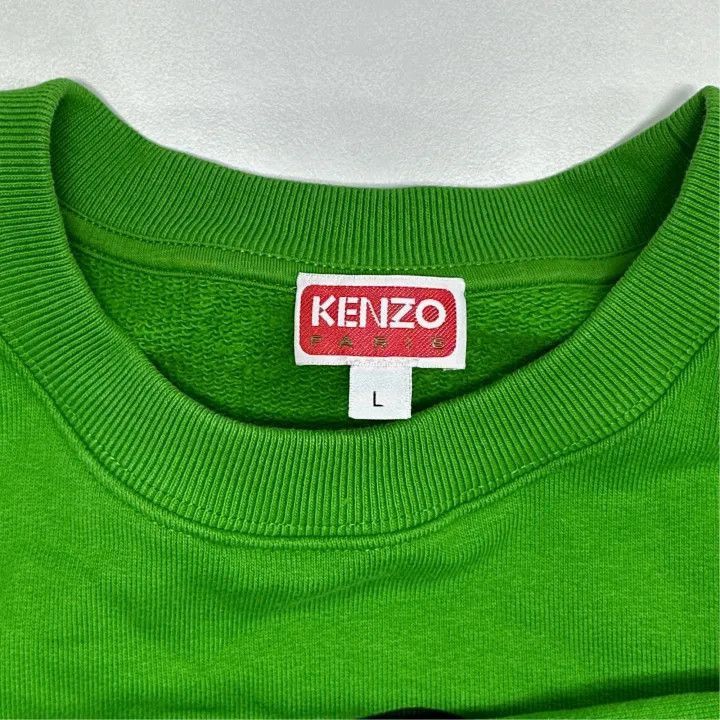 Kenzo Kenzo Floral Print Long Sleeve Sweatshirt -2507 Size L / US 10 / IT 46 - 3 Thumbnail