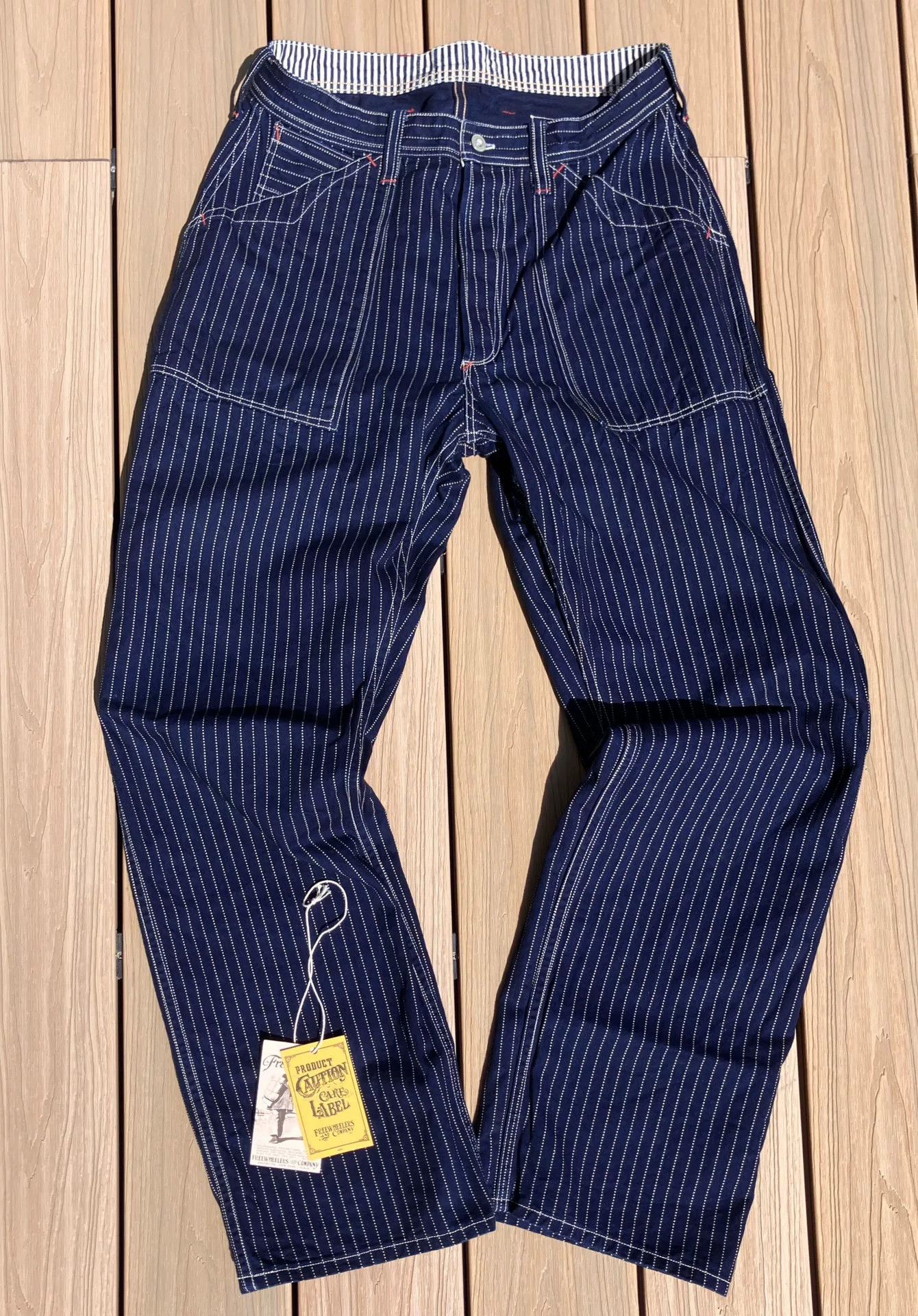 Freewheelers Vintage High-Waisted Work Pants Size US 34 / EU 50 - 1 Thumbnail