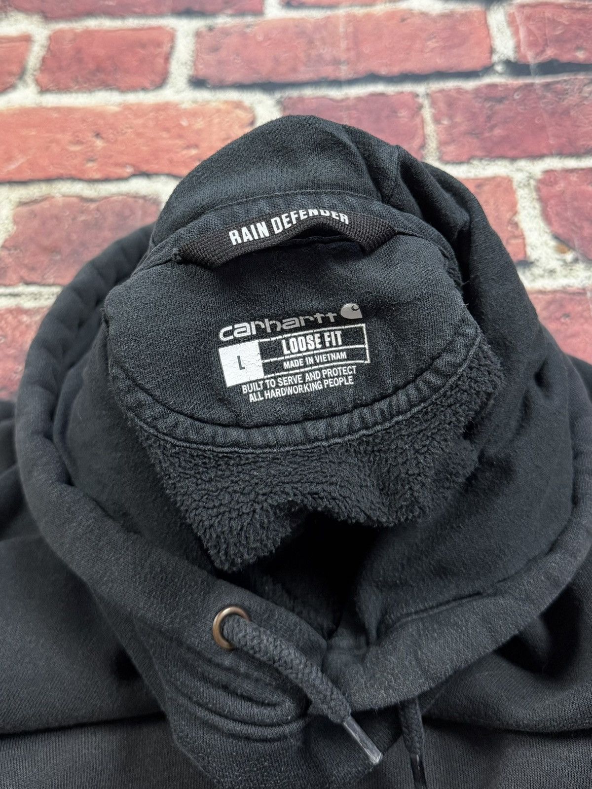 Carhartt Carhartt Rain Defender Pullover Hoodie Sweatshirt 100615 Size US L / EU 52-54 / 3 - 7 Thumbnail