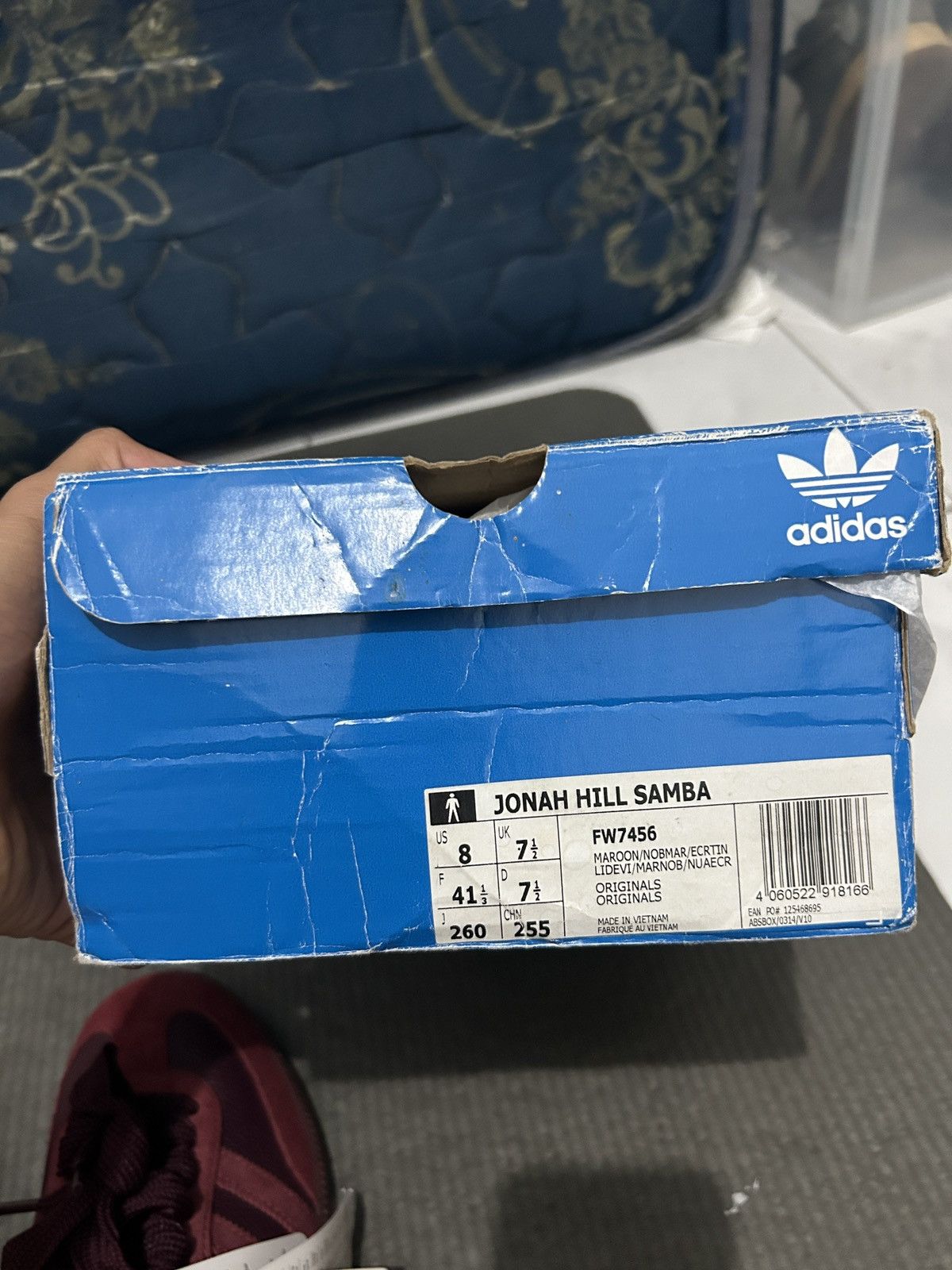 Adidas adidas samba jonah hill maroon Size US 8 / EU 41 - 7 Thumbnail