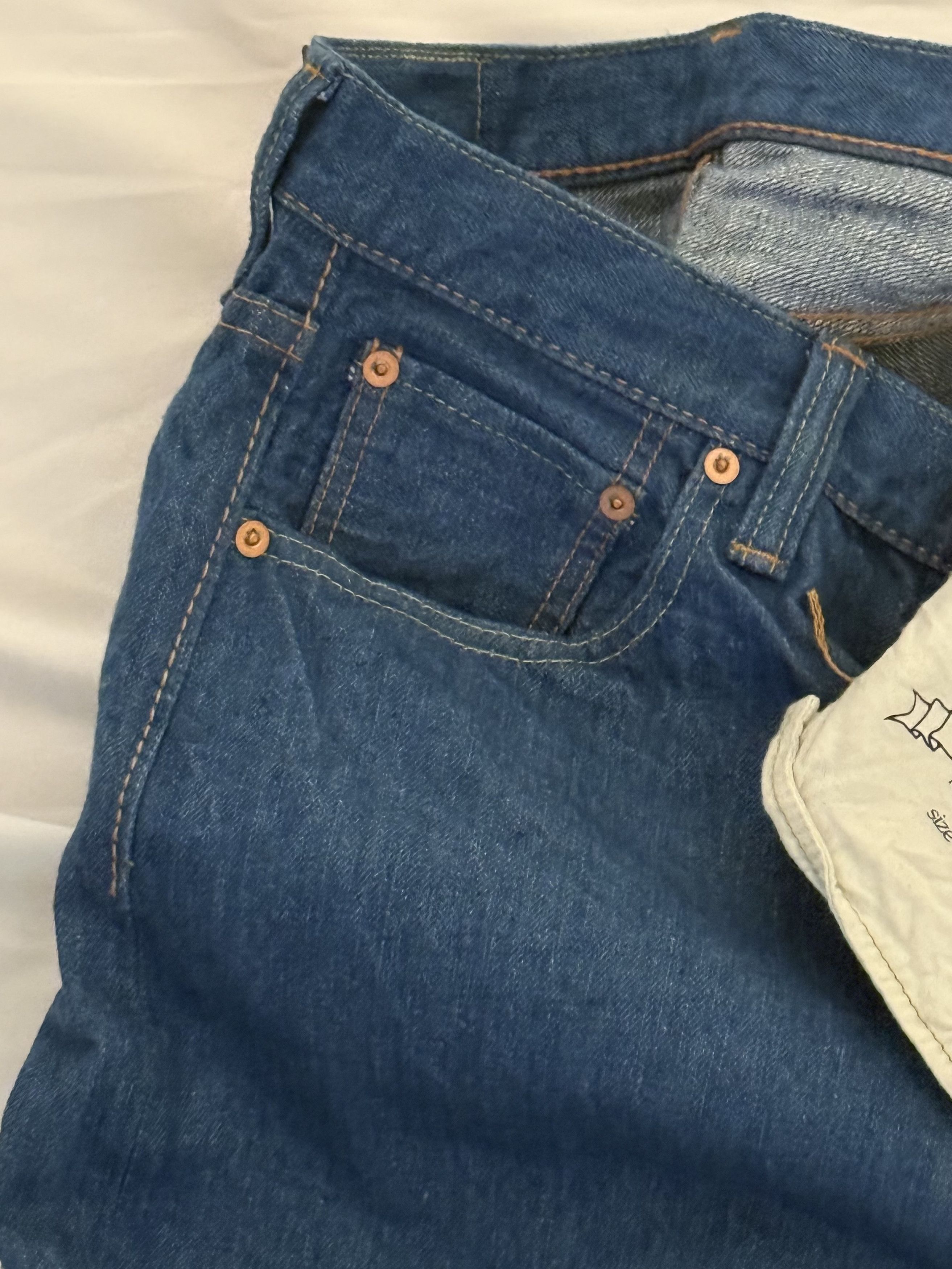 Pure Blue Japan Pure Blue Japan - BG-019 - 31 - 14.5oz Relaxed Tapered Size US 31 - 5 Thumbnail