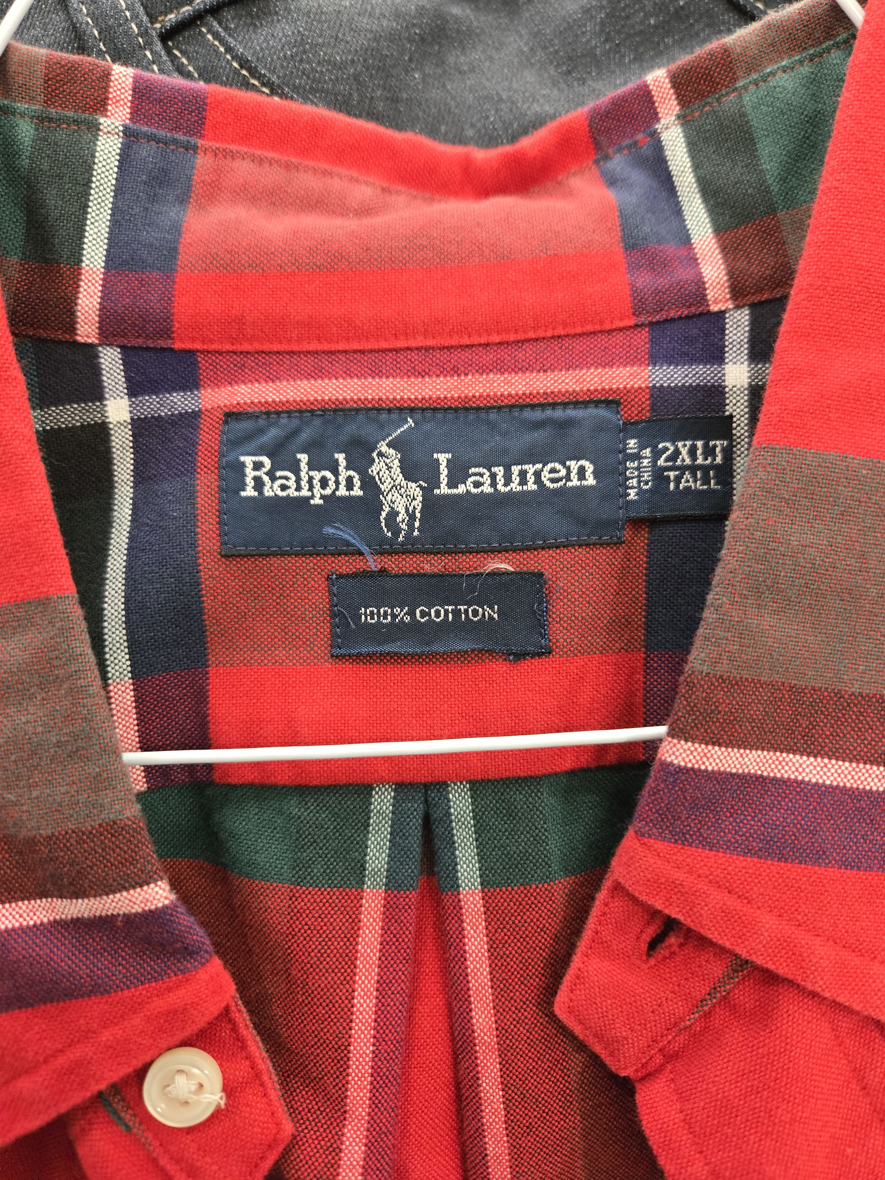 Polo Ralph Lauren 2XLT Tall, Men's Classic fit Ralph Lauren plaid button down Size US XXL / EU 58 / 5 - 4 Thumbnail