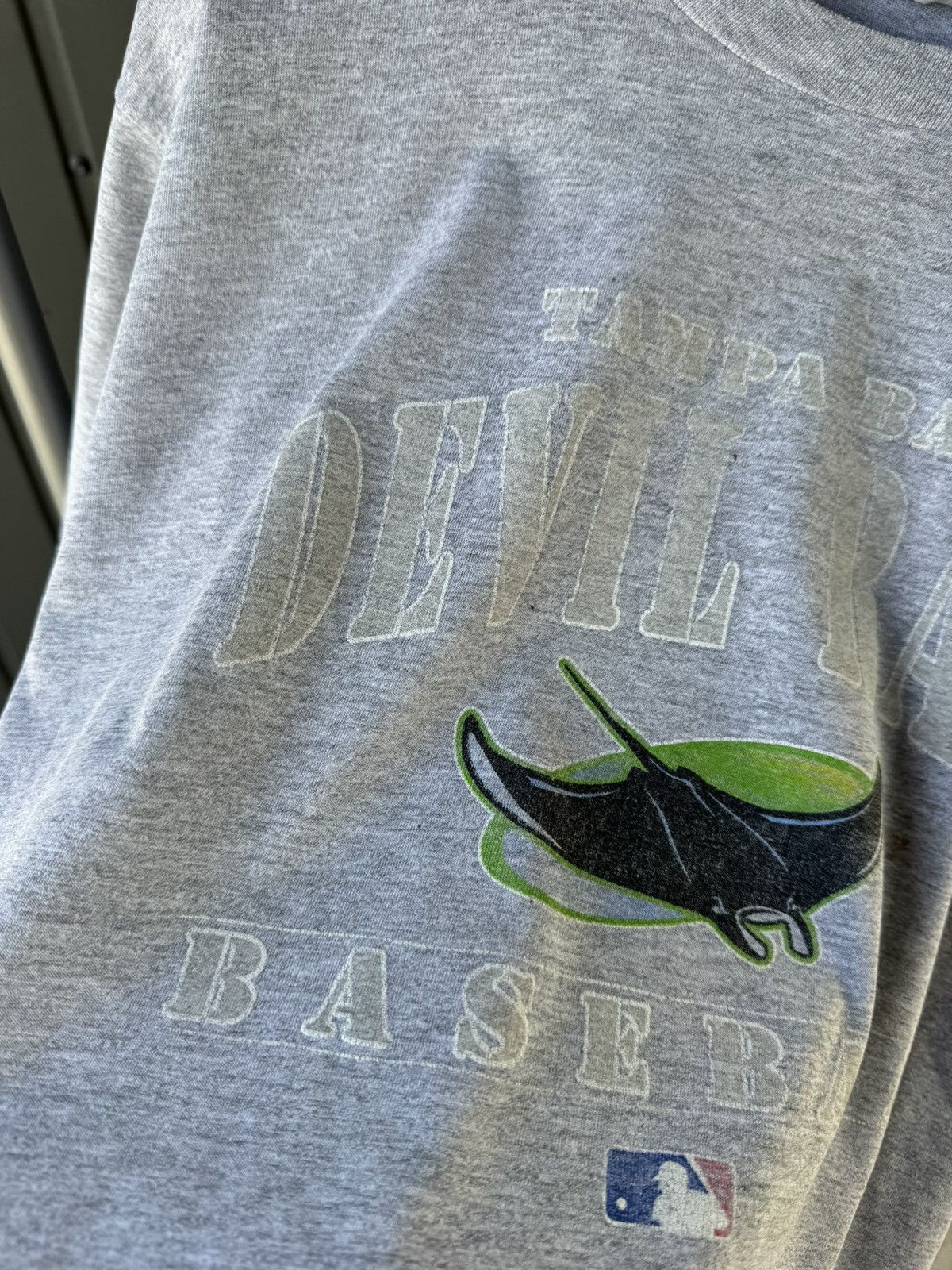 Champion × MLB × Vintage Vintage 90s Devil Rays Champion T Shirt MLB y2k Tee Size US XL / EU 56 / 4 - 7 Thumbnail