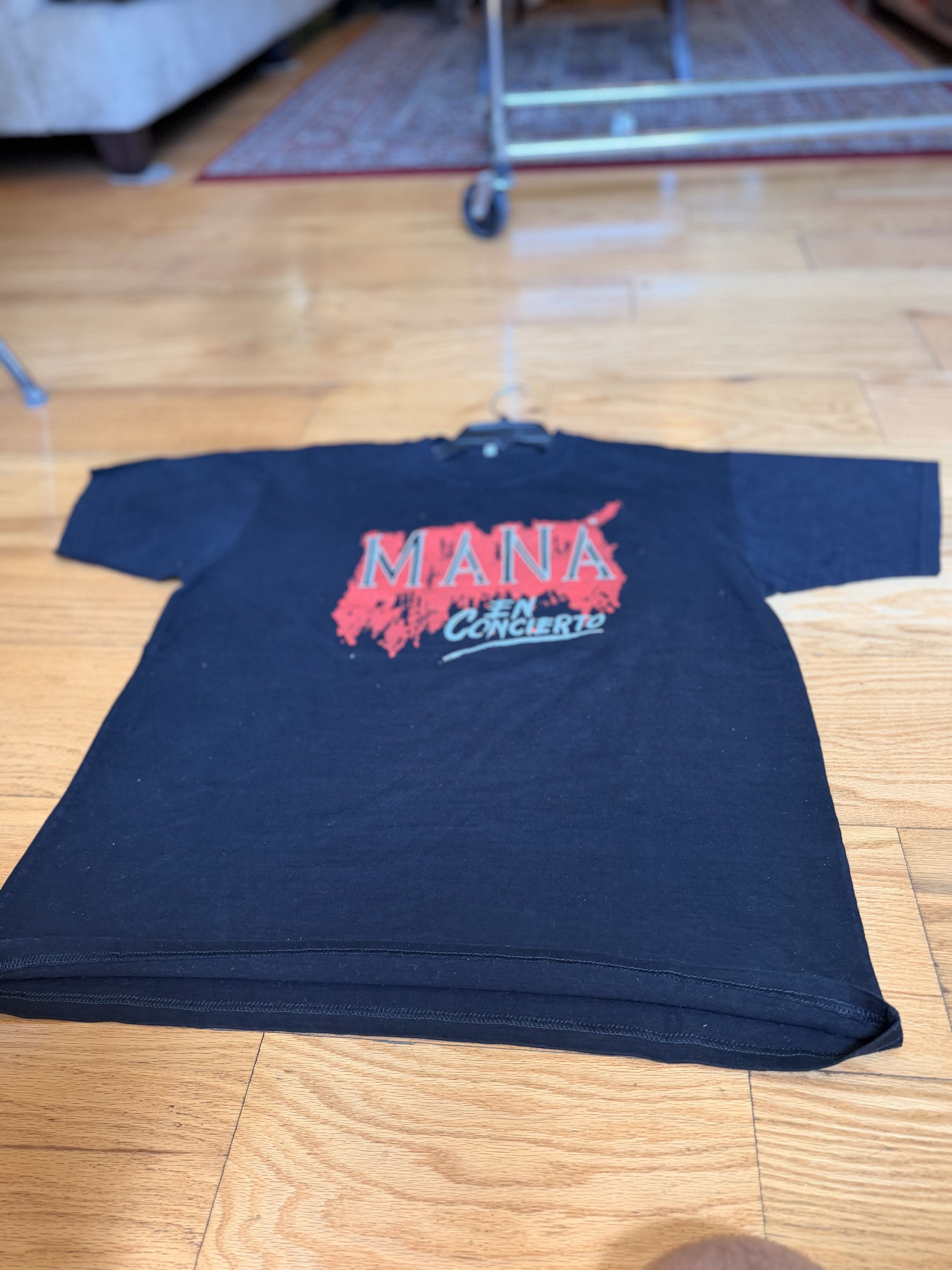 Vintage Mana En Concierto Paraguay 1994 Tour T-Shirt L Rare Size US L / EU 52-54 / 3 - 4 Thumbnail