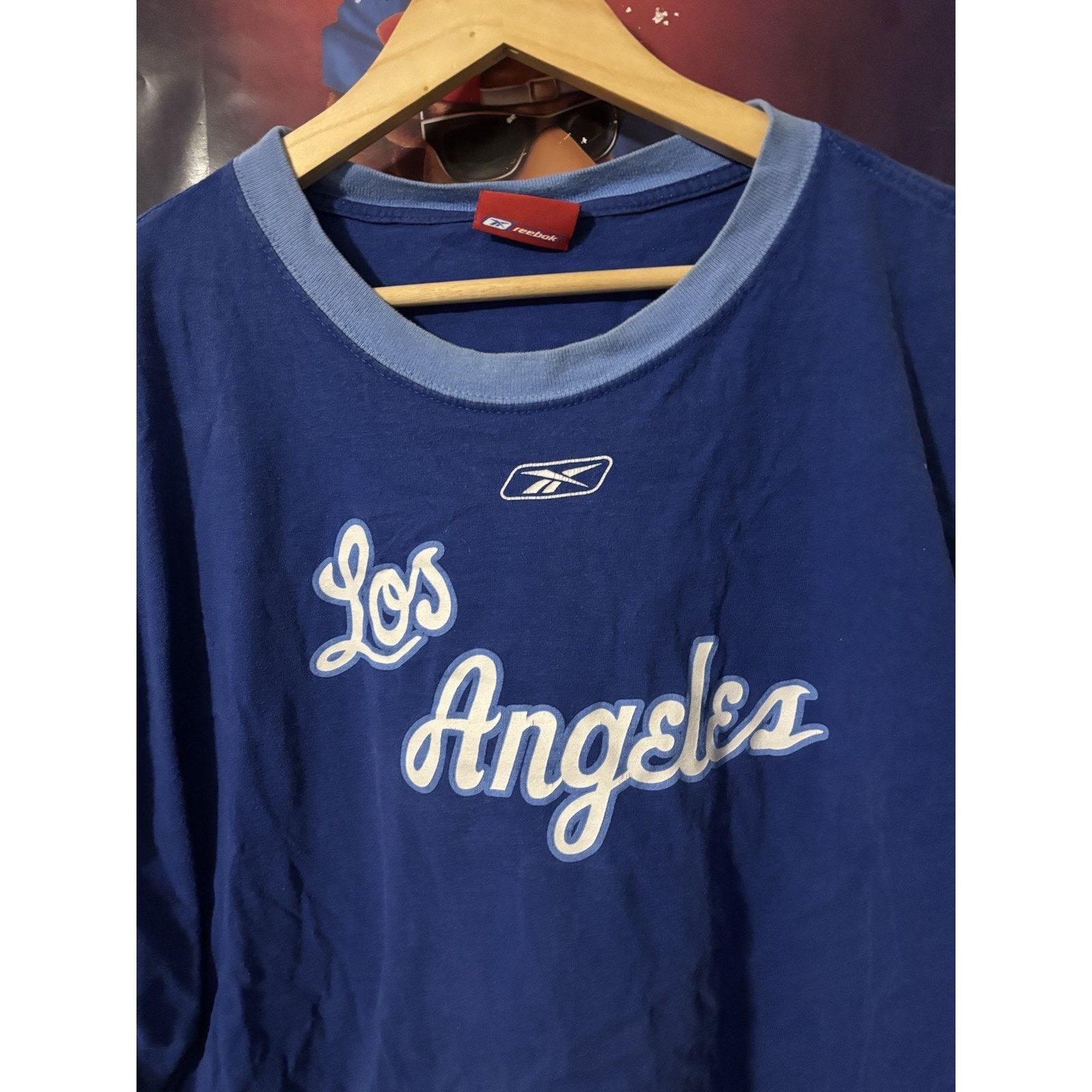 Reebok Vintage LA lakers y2k reebok NBA blue kobe era T-shirt 3xl Size US XXL / EU 58 / 5 - 5 Thumbnail