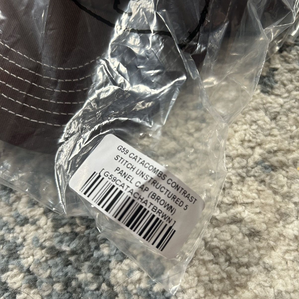 Fuck The Population × G59 Records G*59 CATACOMBS CONTRAST STiTCH UNSTRUCTURED 5 PANEL CAP Size ONE SIZE - 11 Thumbnail