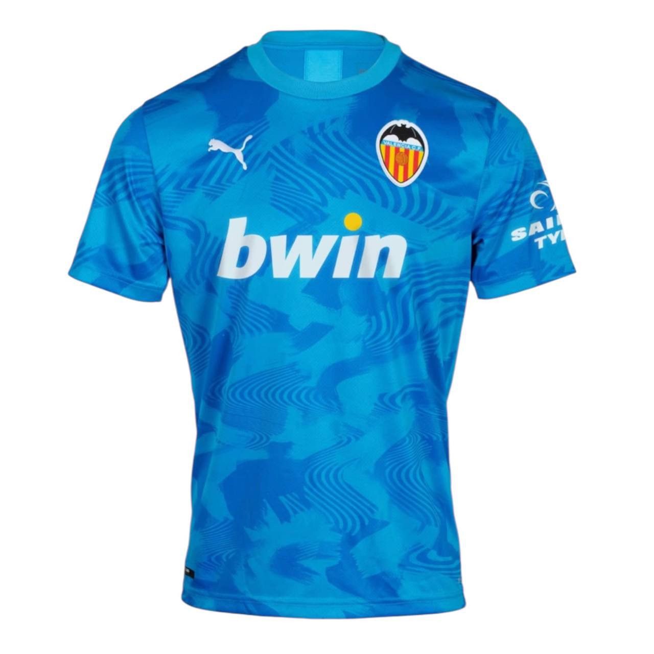 Puma 2019/20 VALENCIA CF THIRD SOCCER JERSEY FOOTBALL SHIRT SZ M Size US M / EU 48-50 / 2 - 1 Thumbnail