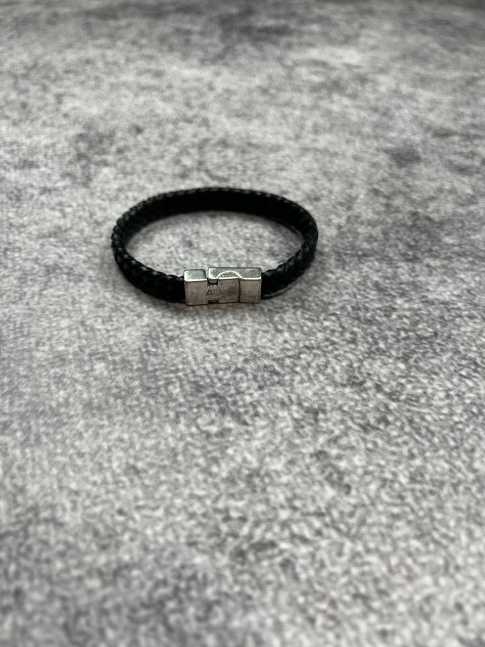 Armani Vintage Armani Jeans Leather Bracelet Avant Garde Size ONE SIZE - 3 Thumbnail