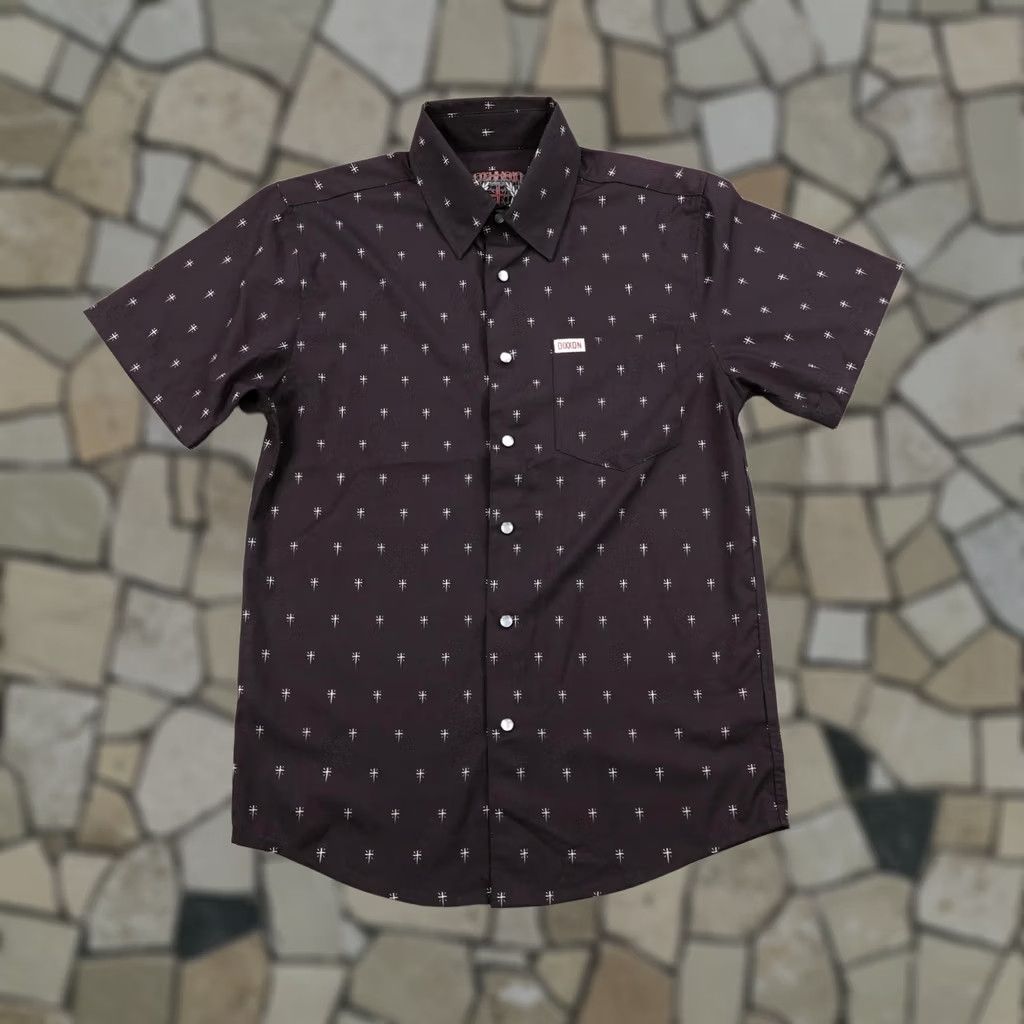 Vintage Dixxon Shirt Mens M Black The Historia Party Pearl Snap Performance Stretch Size US M / EU 48-50 / 2 - 1 Thumbnail