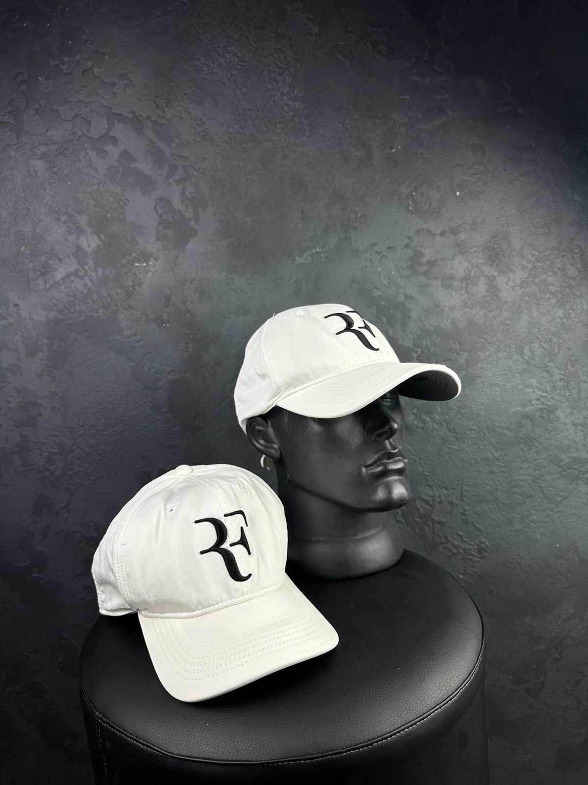 Nike Cap Nike Roger Federer Tennis Big Logo Hat x2 Size ONE SIZE - 1 Thumbnail