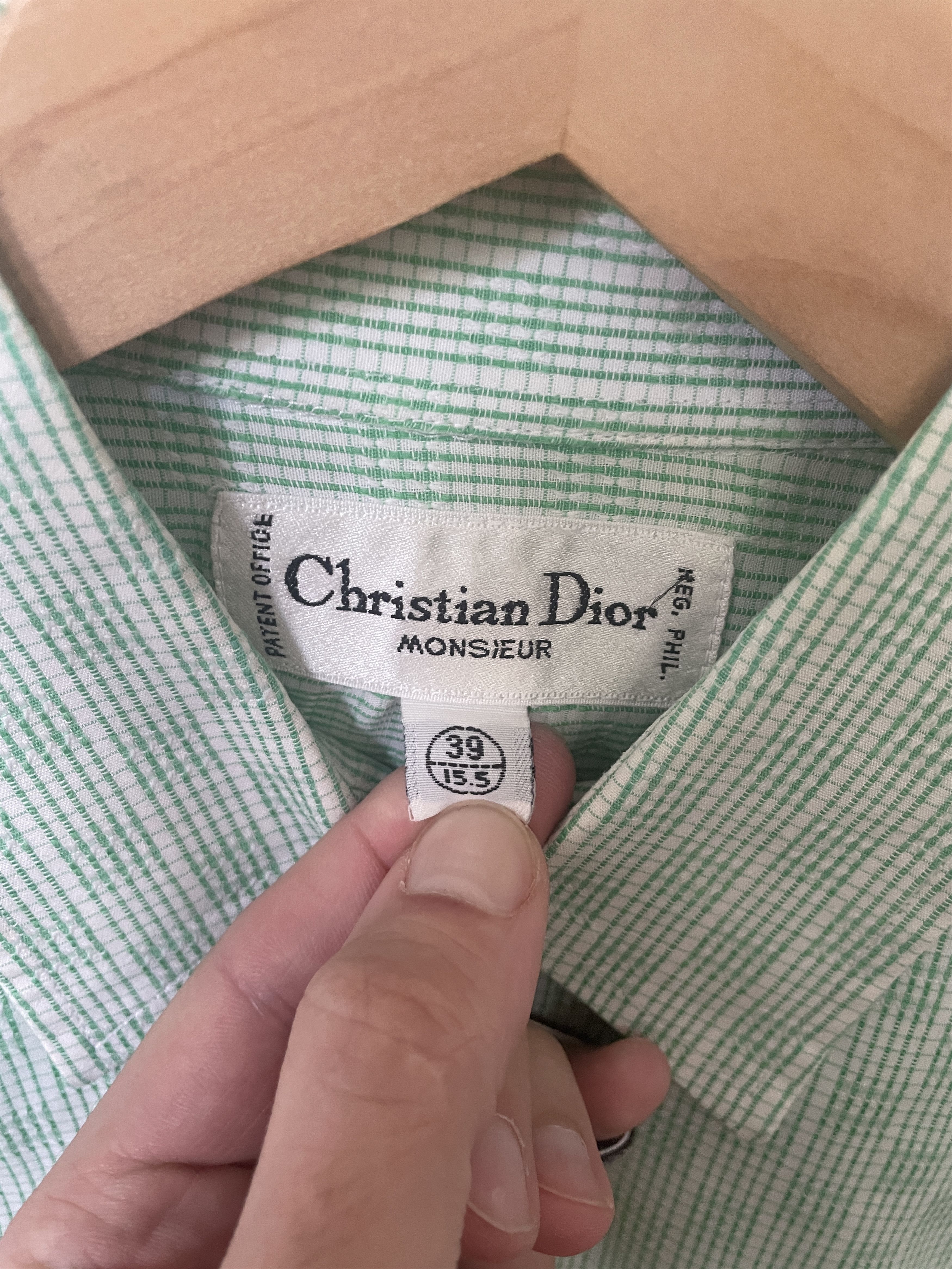 Christian Dior Monsieur Vintage Christian Dior Shirt Size US M / EU 48-50 / 2 - 3 Thumbnail