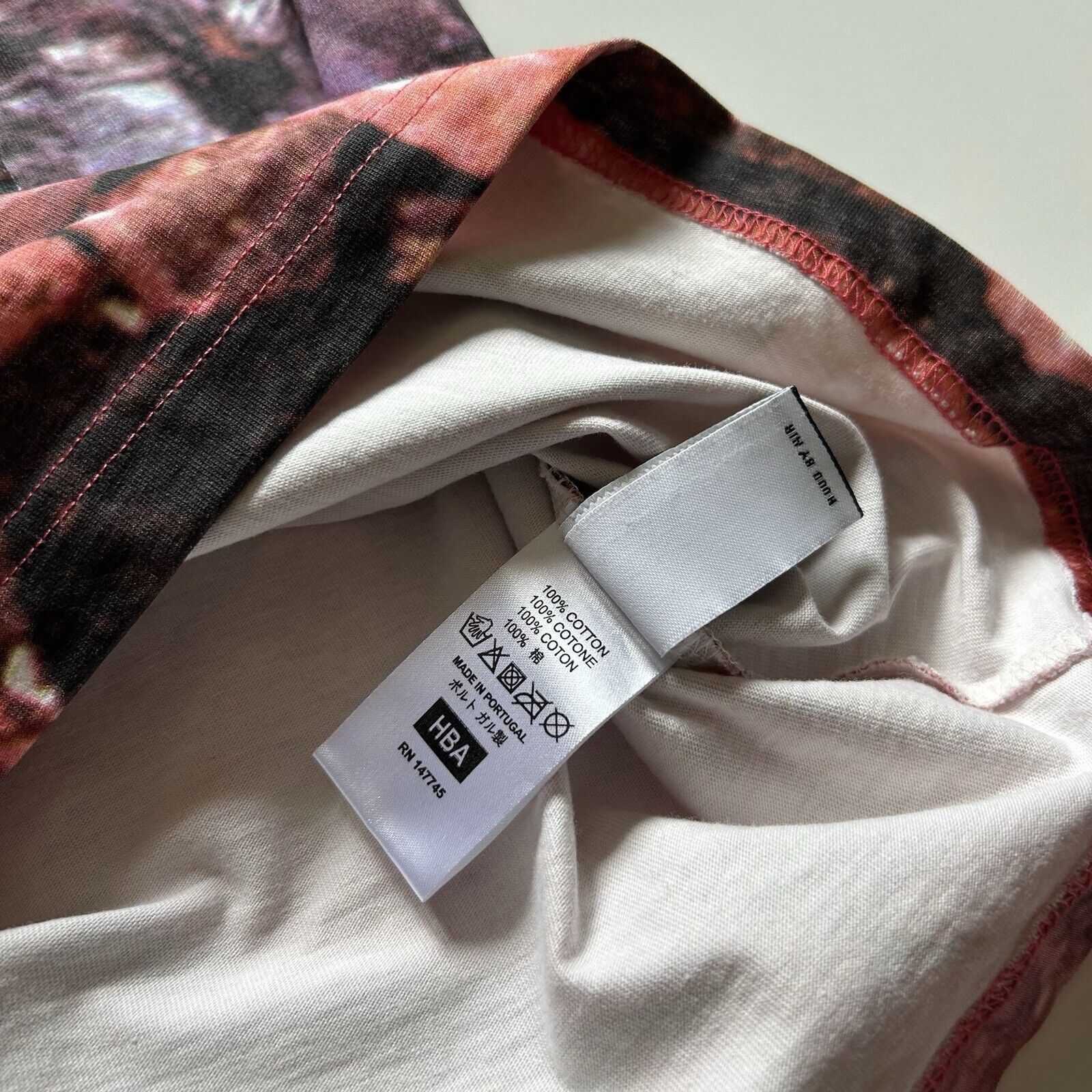 Hood By Air × Vintage × Virgil Abloh VTG Hood By Air HBA All Over Print Art Graphic T Shirt Large Size US L / EU 52-54 / 3 - 12 Thumbnail