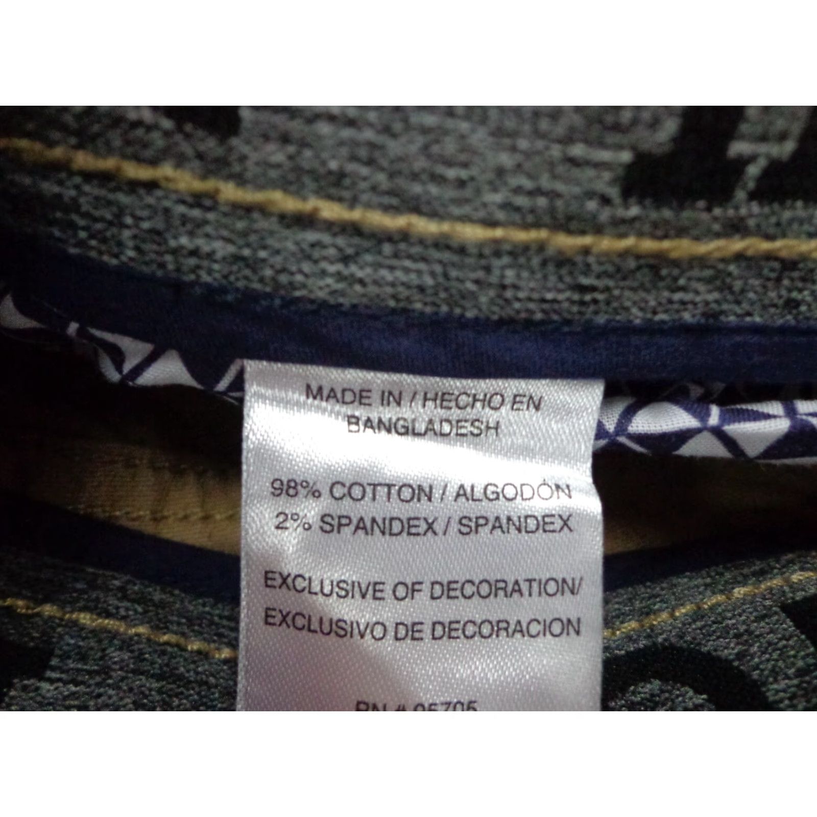 Vintage Iron Co. Men's Classic Stretch Comfort Patriot Pants Chino Straight 42 x 30 Beige Cotton Blend Flat Front Regular Inseam 30 Modern Iron Co Men Pants Size US 42 / EU 58 - 4 Thumbnail