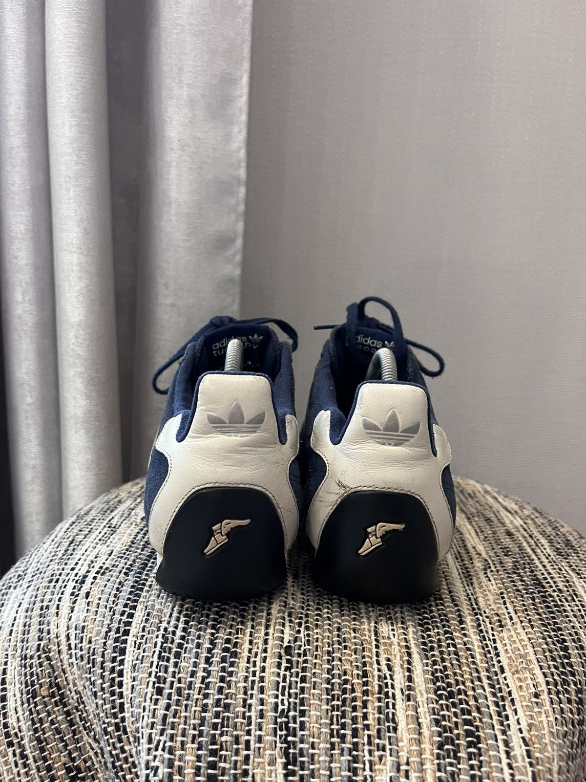 Adidas × Vintage Vintage Adidas tuscany GoodYear Sneakers F1 Moto Racing Navy Size US 7 / EU 40 - 4 Thumbnail