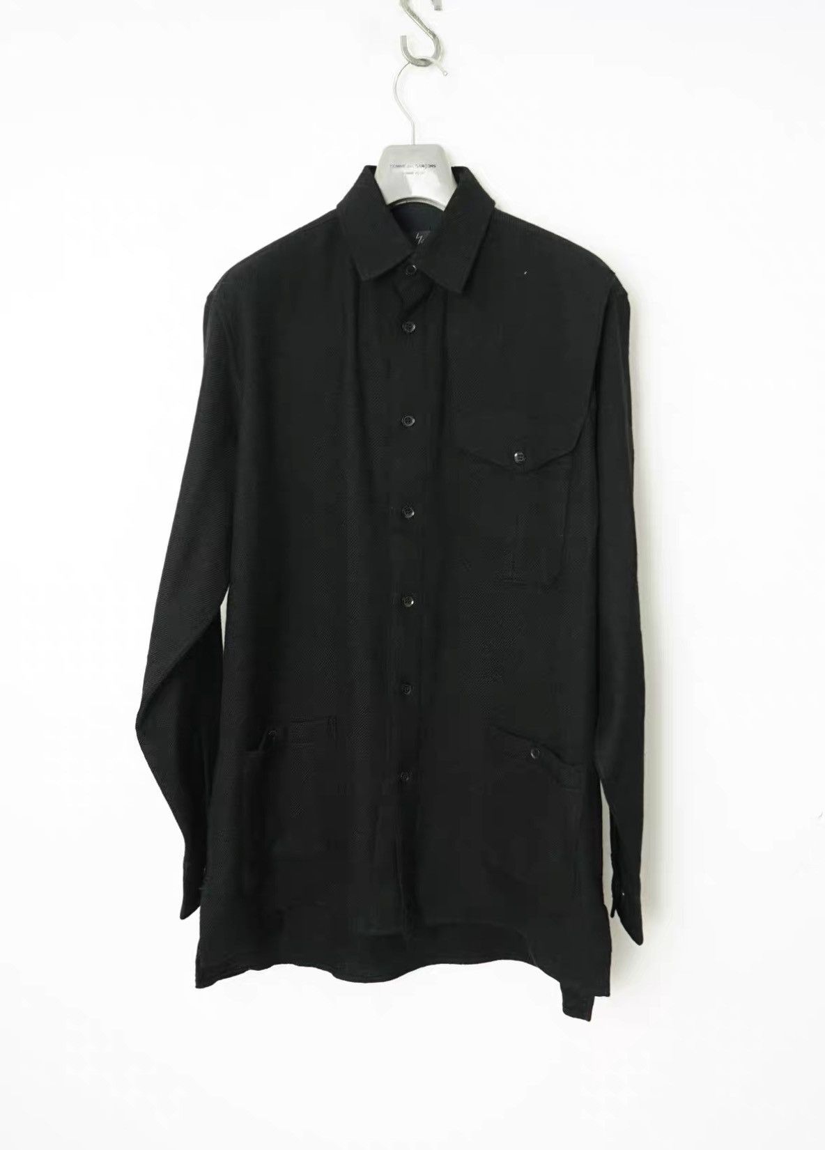 Yohji Yamamoto Yohji Yamamoto YS Fall/Winter Wool Three-Pocket Jacket Size US L / EU 52-54 / 3 - 3 Thumbnail