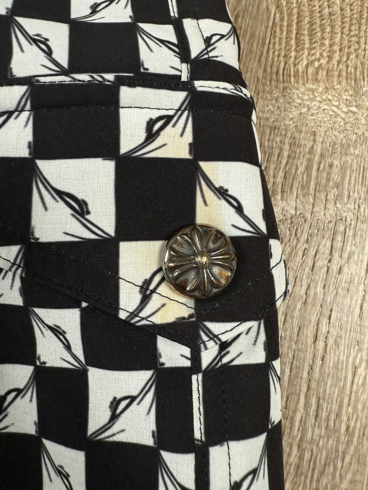 Chrome Hearts Chrome Hearts x Matty Boy 99 Eyes Shorts Size US 29 - 4 Thumbnail