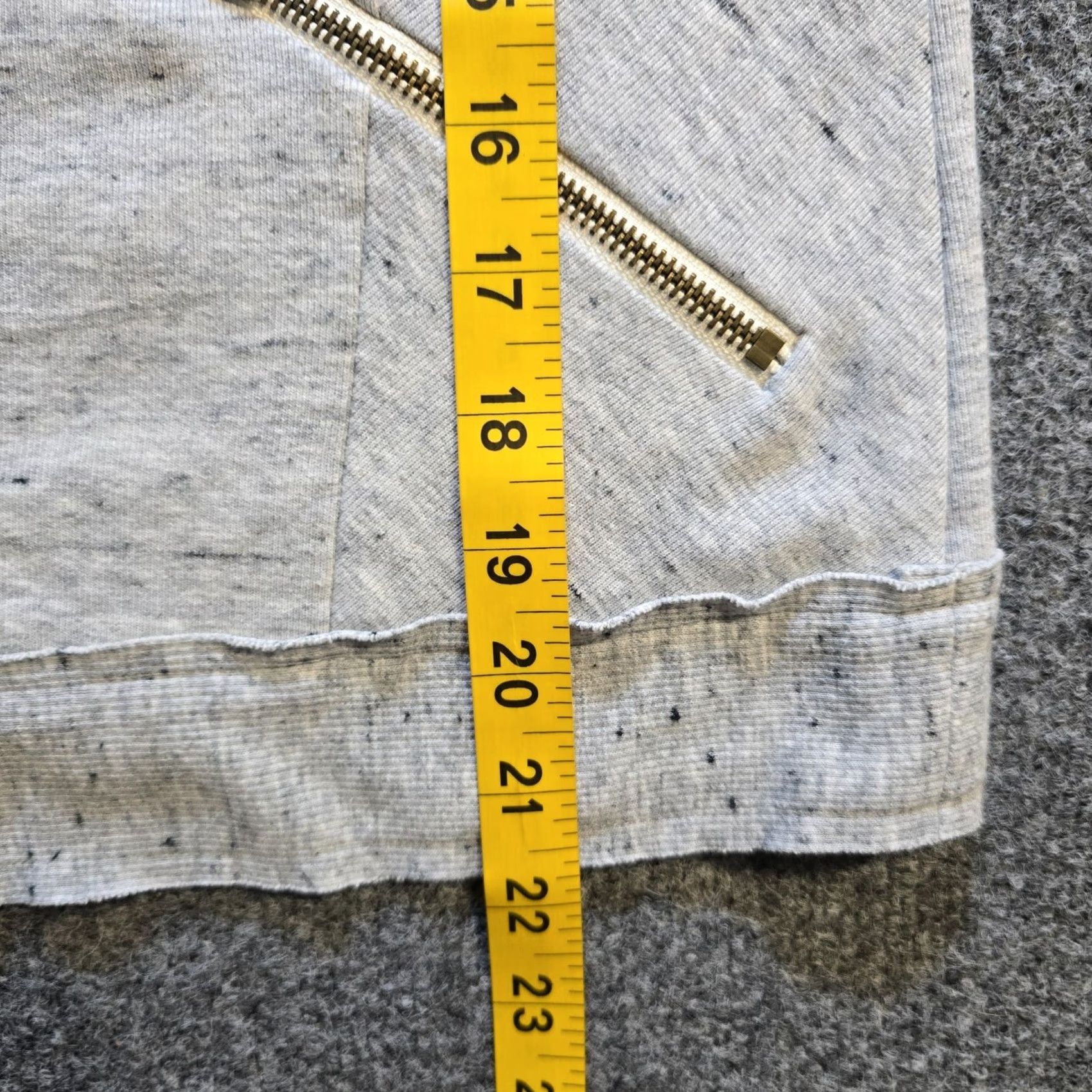 Drew Drew Jacket Womens Size Small Gray Full Zip Pockets Sweatshirt Capsule Layer Jacket Size S / US 4 / IT 40 - 6 Thumbnail