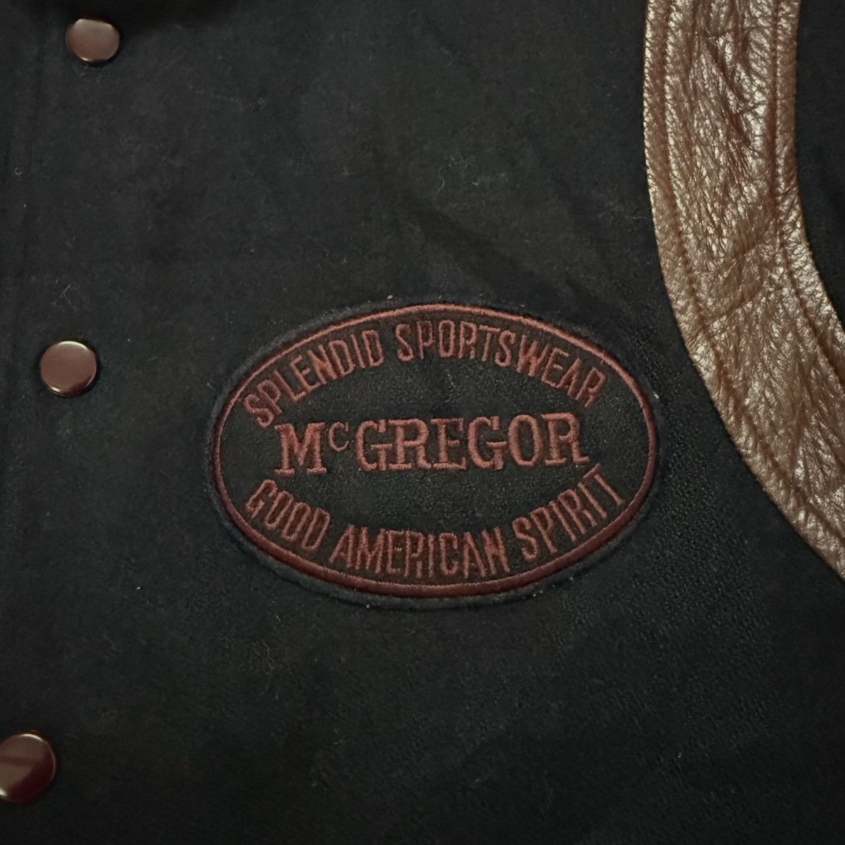 McGregor Vintage Mcgregor Varsity Wool Leather Size US L / EU 52-54 / 3 - 9 Thumbnail