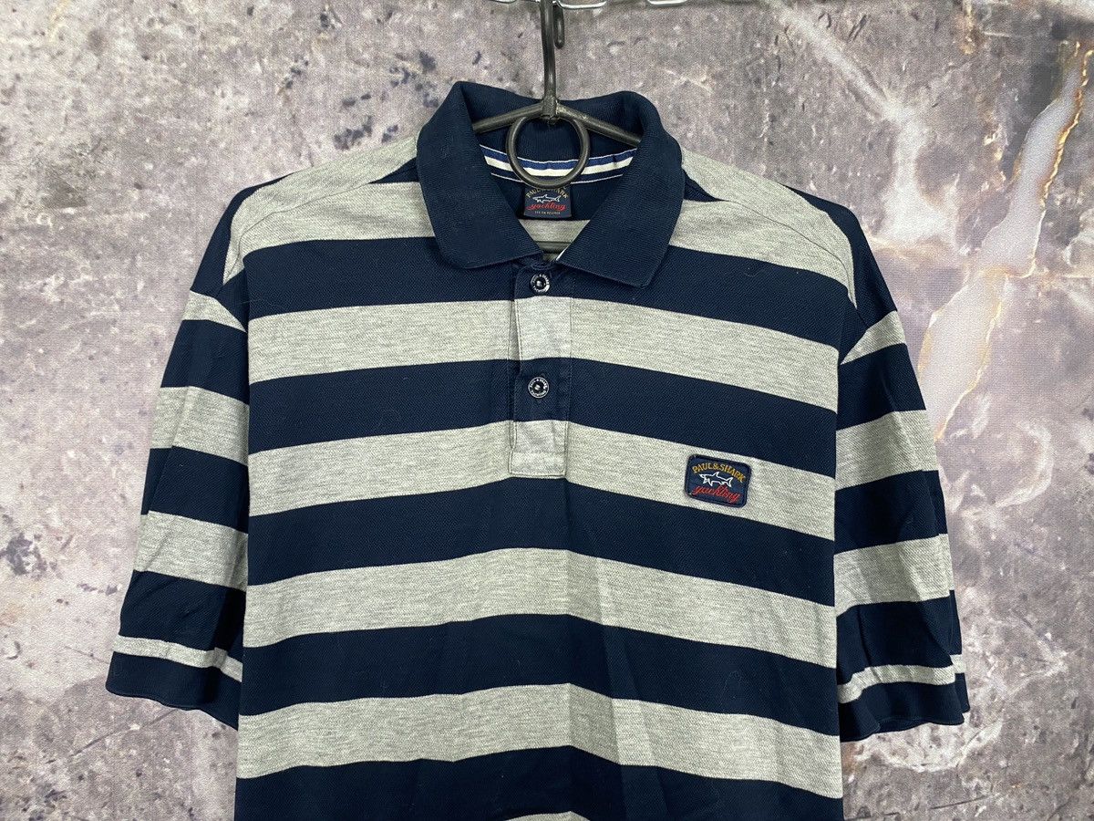 Paul & Shark × Vintage Men’s Paul & Shark Polo Shirt Luxury Size Large Size US L / EU 52-54 / 3 - 2 Thumbnail