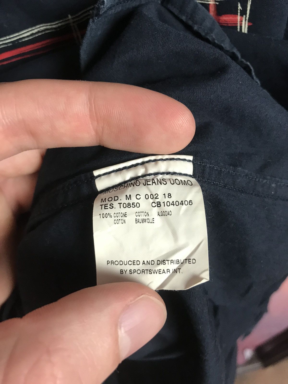 Moschino Moschino luxury streetwear shirt Size US XL / EU 56 / 4 - 6 Thumbnail