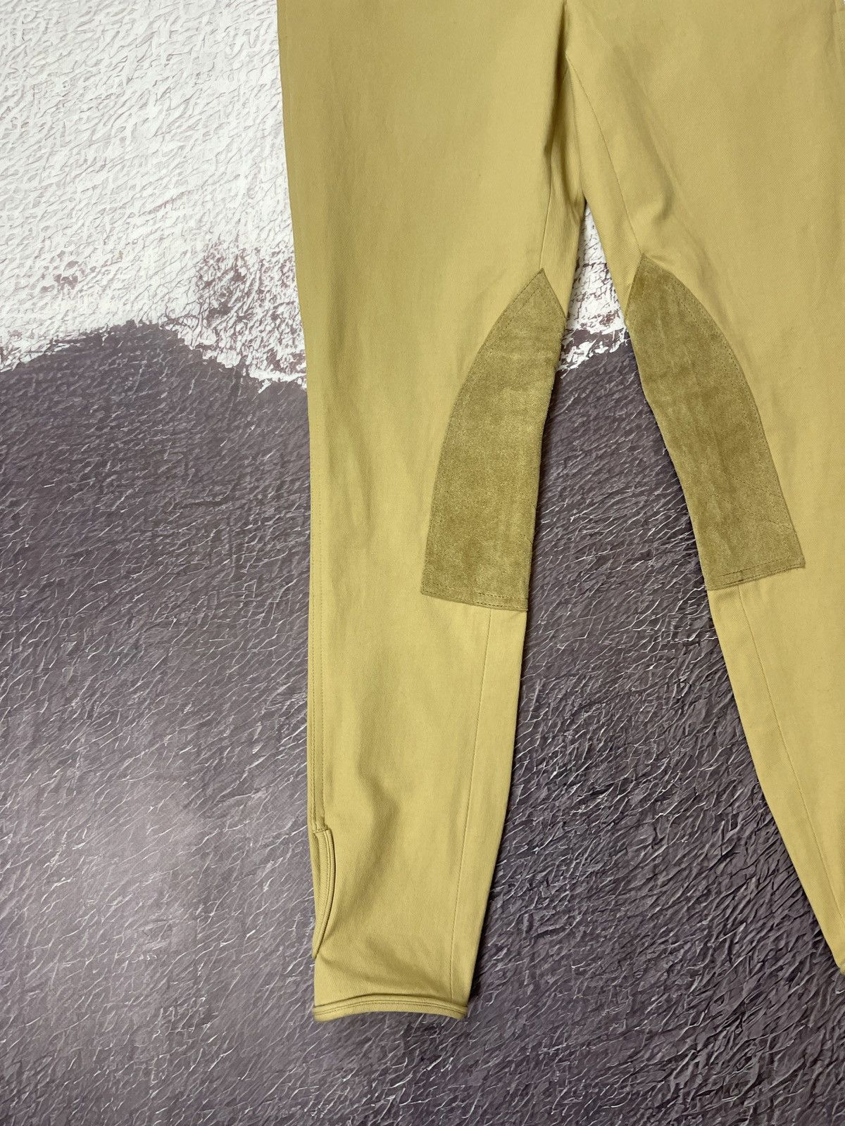 Polo Ralph Lauren Polo Ralph Lauren beige suede trim pants chinos Size 27" / US 4 / IT 40 - 3 Thumbnail