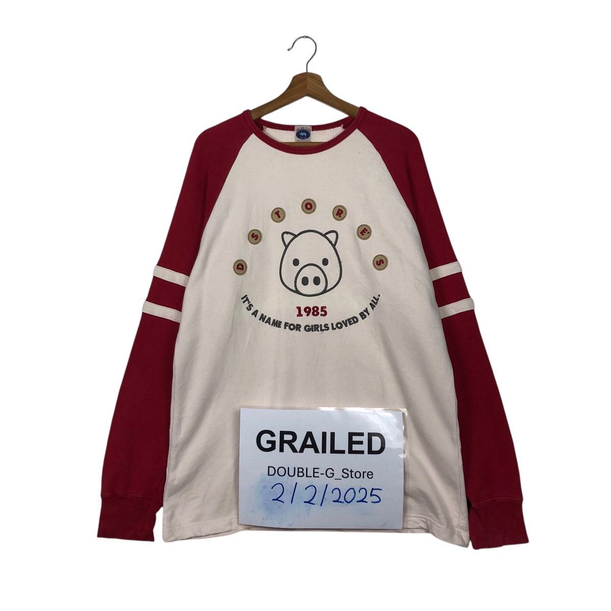 📌Vintage Sweatshirts Drug Store Big Logo Design