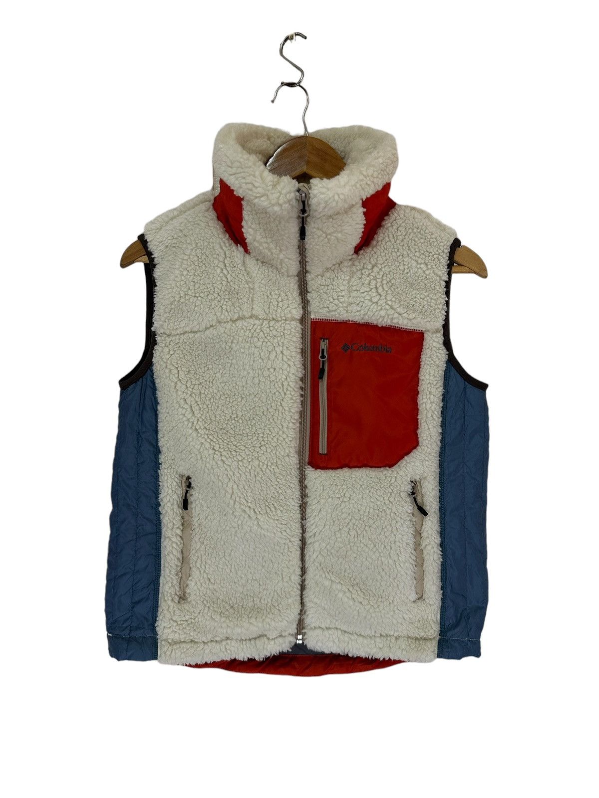 Columbia sherpa fleece vest