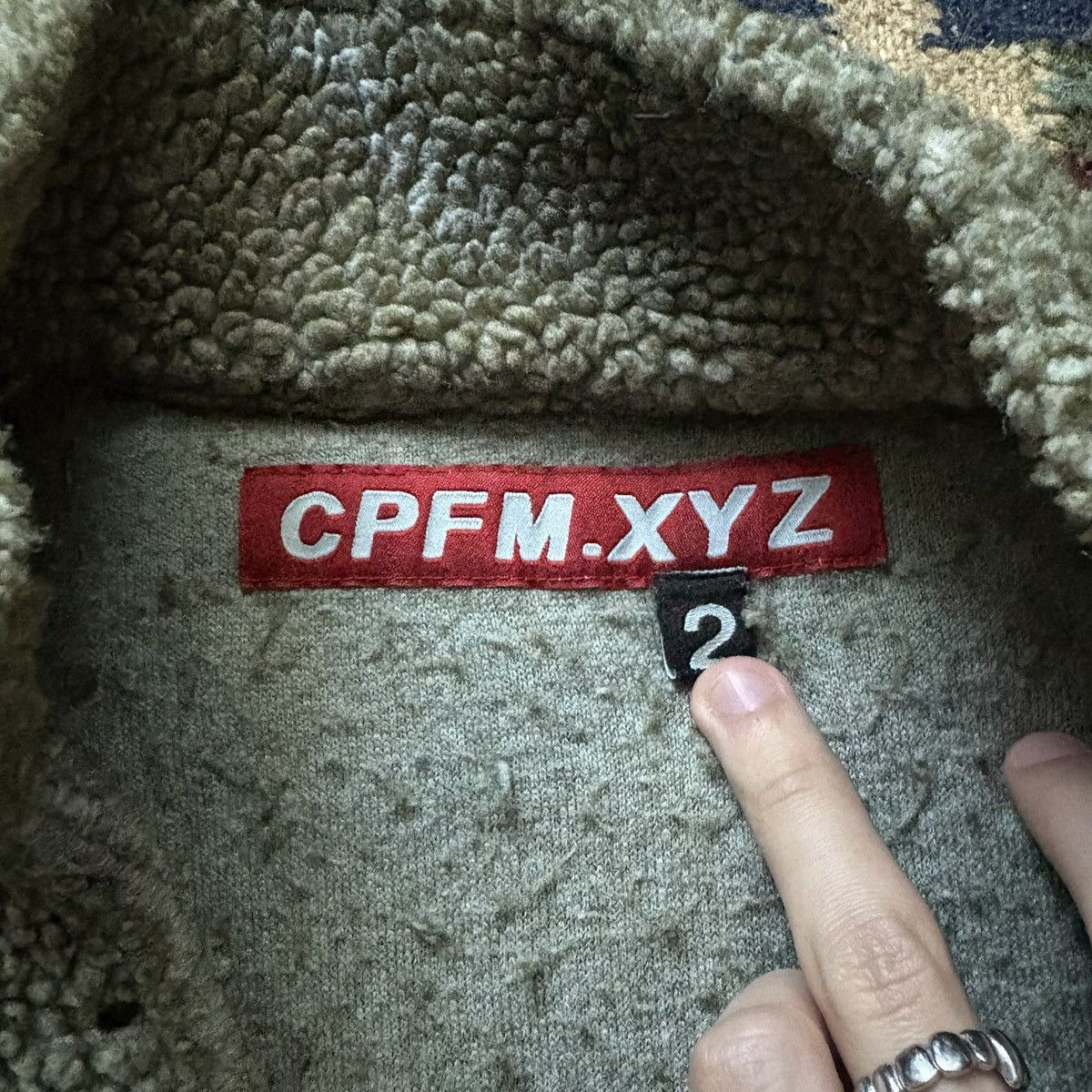Cactus Plant Flea Market CPFM Cowboy Swamp Fleece Sherpa Size 2 Human Made Japan Size US M / EU 48-50 / 2 - 2 Thumbnail