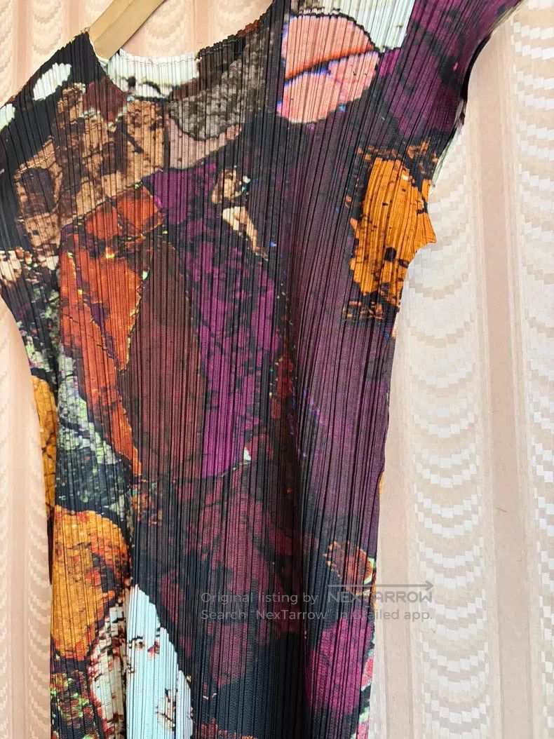 Issey Miyake Issey Miyake Pleated Short Sleeve Top Size L / US 10 / IT 46 - 4 Thumbnail