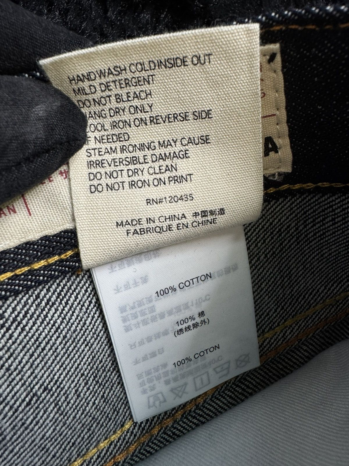 Evisu × Palace Palace x Evisu P90 Indigo Denim Size US 30 / EU 46 - 7 Thumbnail