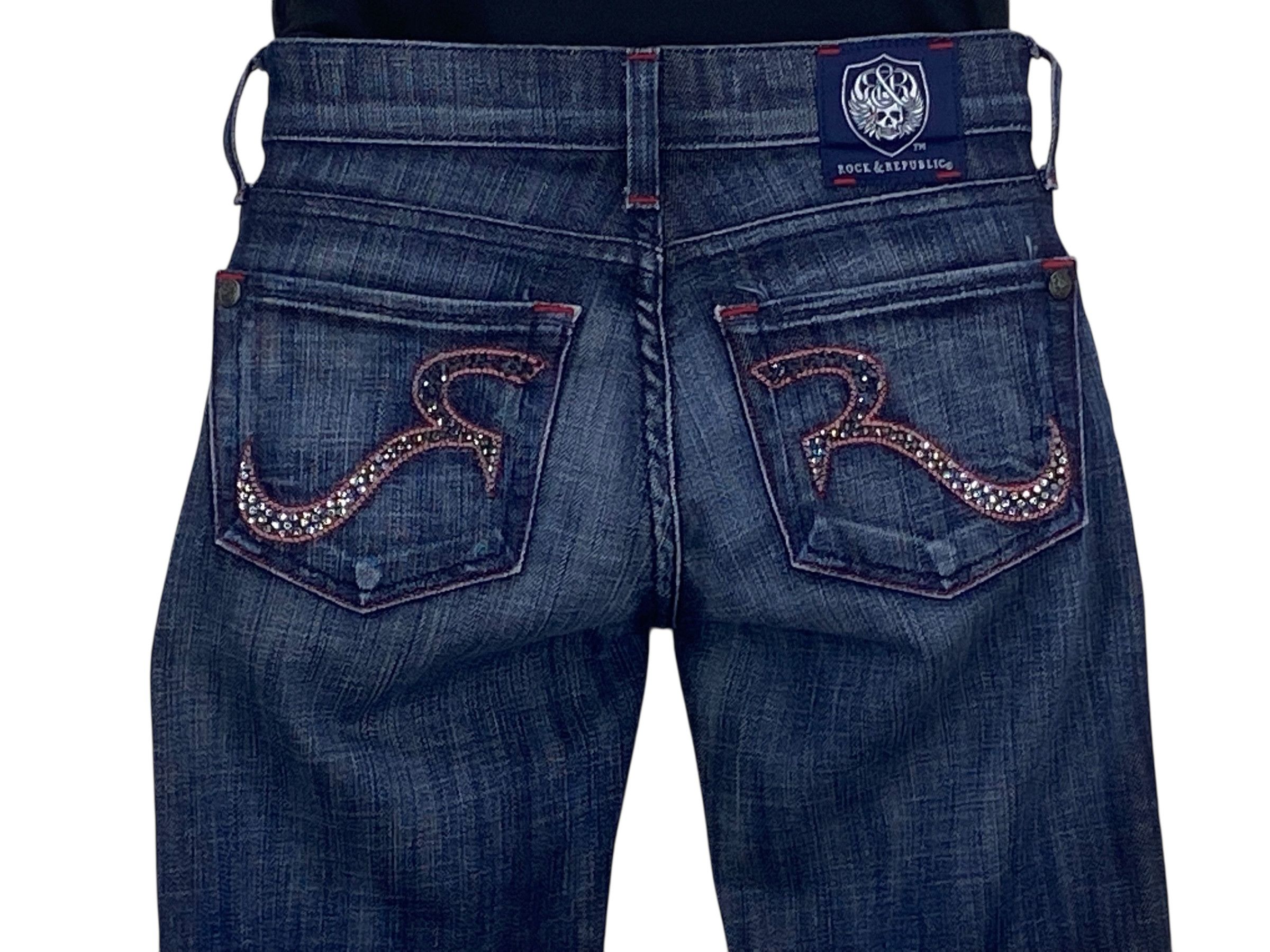 Rock & Republic Rock & Republic Skinny Jeans Boyfriend Denim Jeans Size 26" / US 2 / IT 38 - 6 Thumbnail