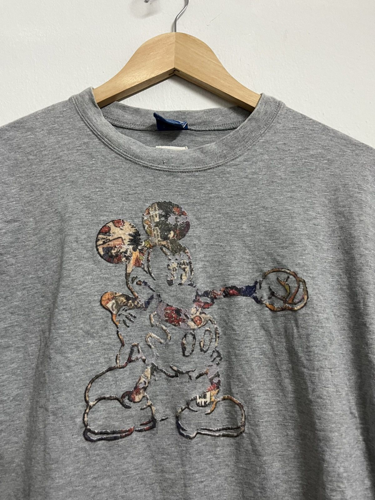 Disney 💥Karl Helmut X Disney X Pink House Mickey Logo Tee Size US M / EU 48-50 / 2 - 2 Thumbnail