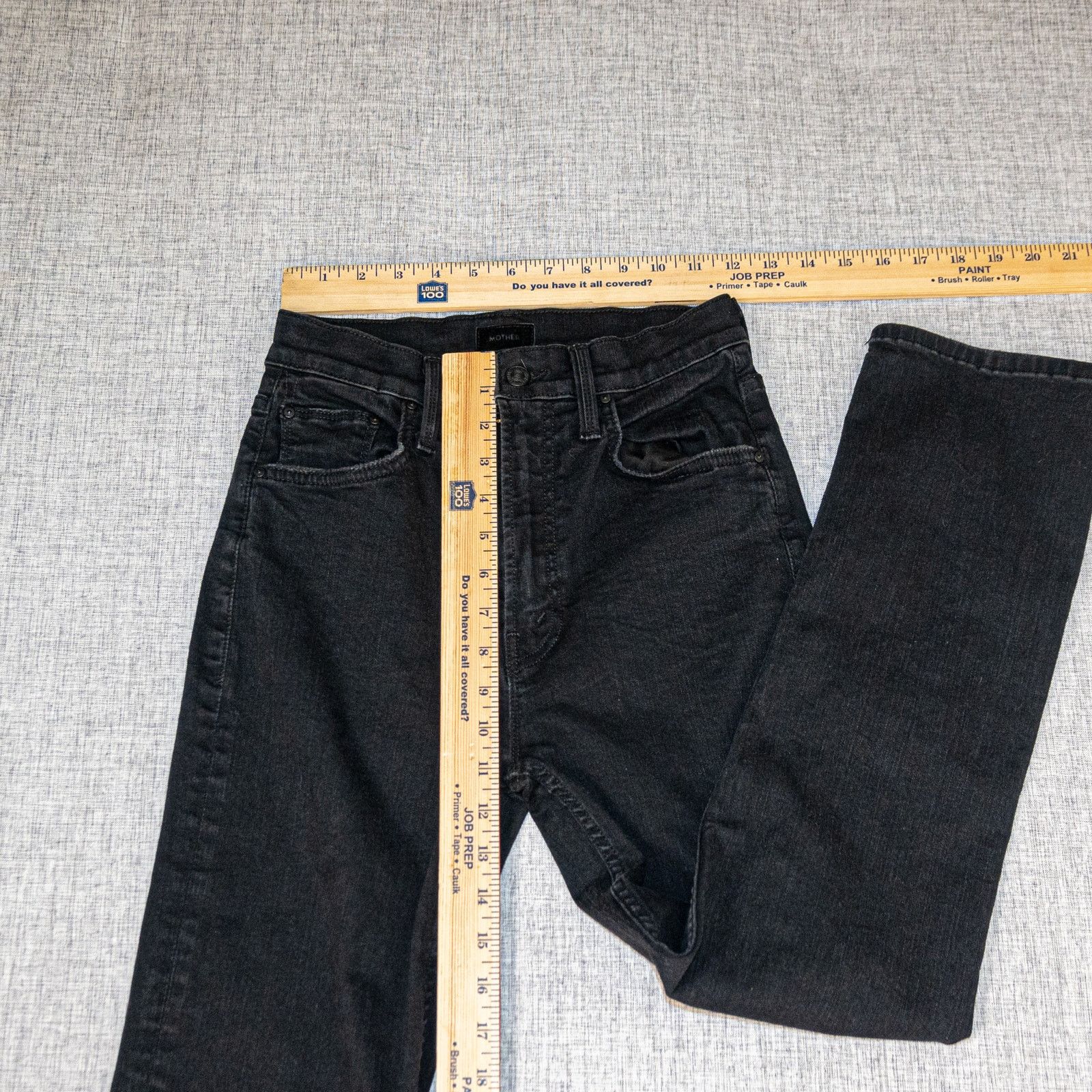 MOTHER Mother Denim High Waisted Rider Ankle Jeans Not Guilty Size 25" / US 0 / IT 36 - 11 Thumbnail