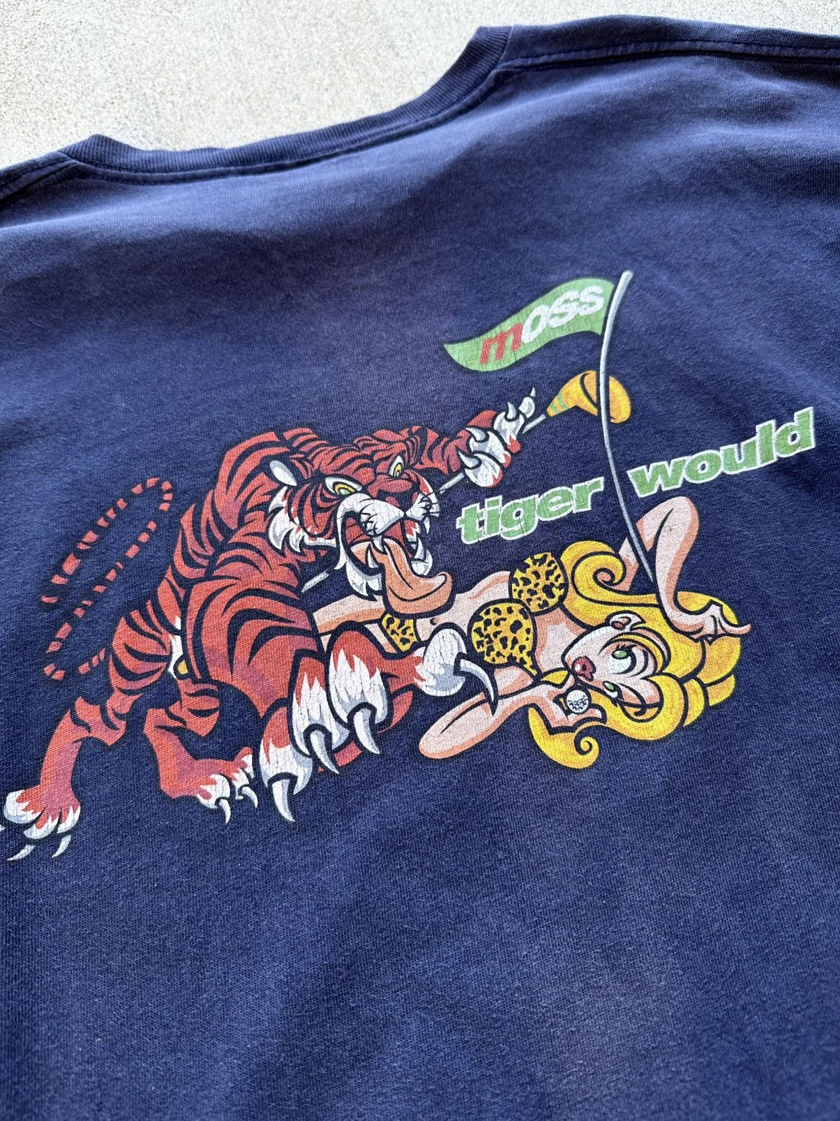 Mossimo × Tiger Woods × Vintage Vintage Tiger Woods T Shirt Mossimo 90s Xl Graphic Golf Size US XL / EU 56 / 4 - 6 Thumbnail