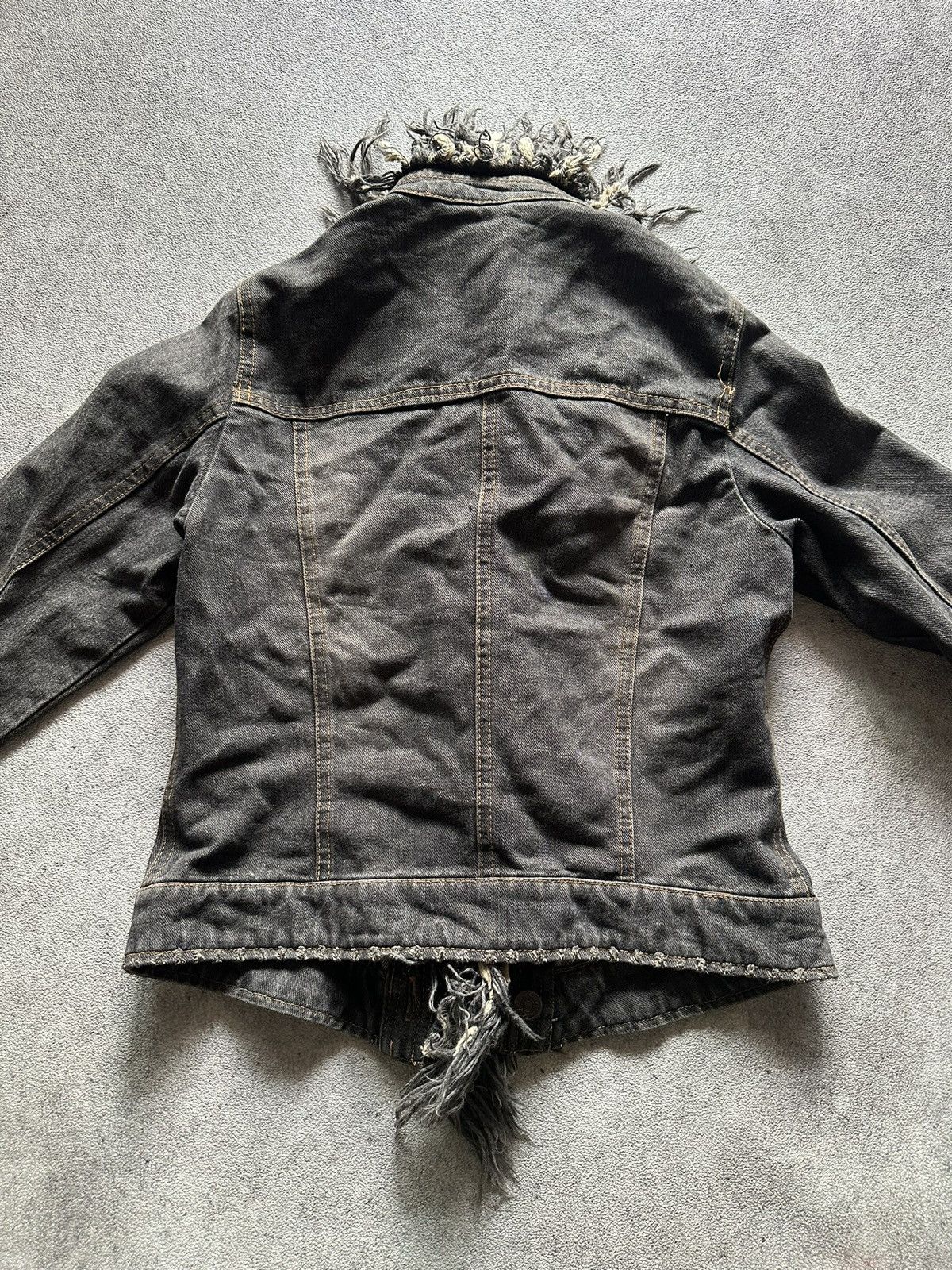 Hysteric Glamour 90s Japanese Fringe Denim Jacket LGB if six was nine style Size US S / EU 44-46 / 1 - 7 Thumbnail