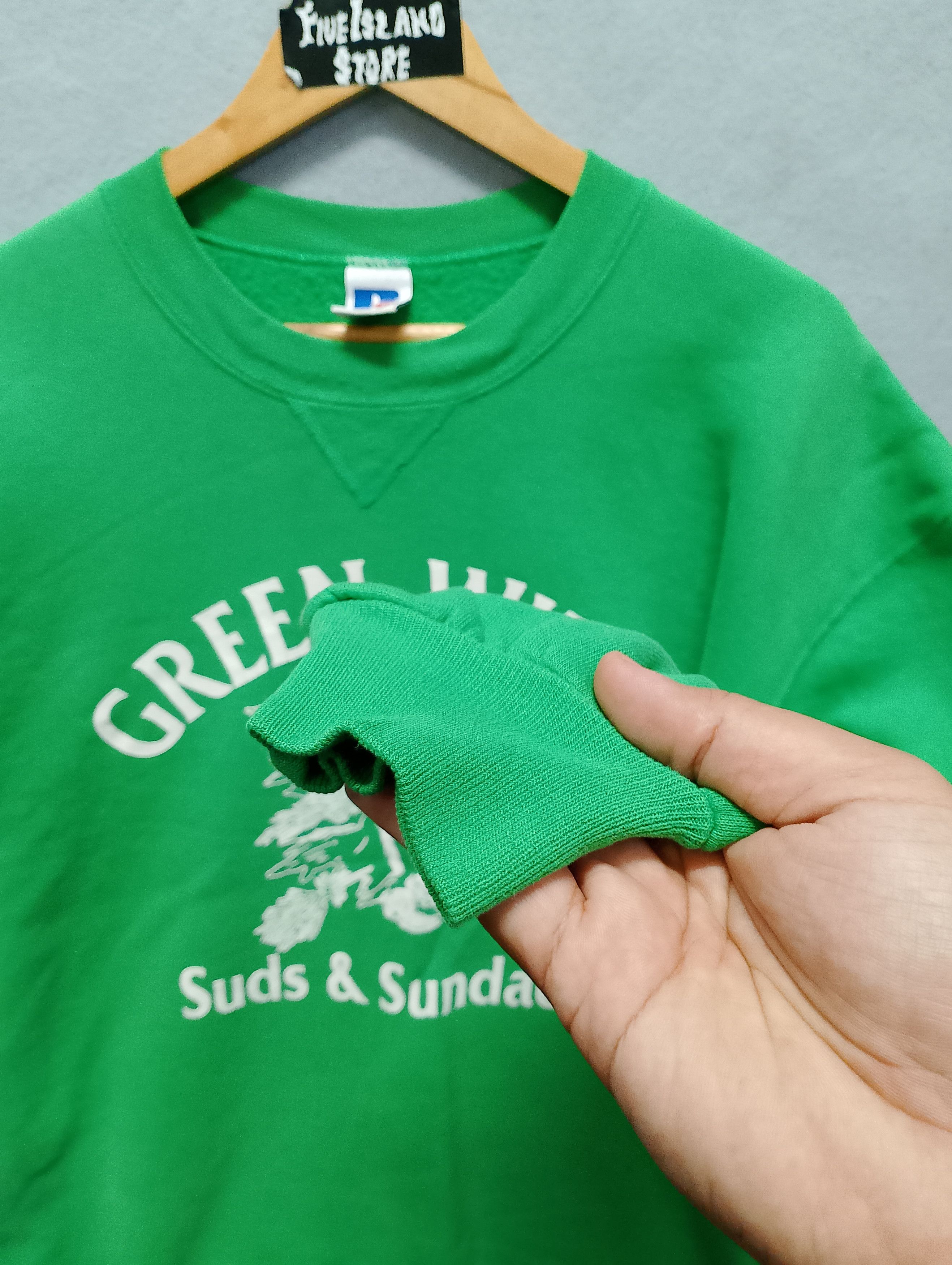 Vintage Vintage Russell Athletic “Green Witch Suds & Sundaes” Size US XL / EU 56 / 4 - 8 Thumbnail