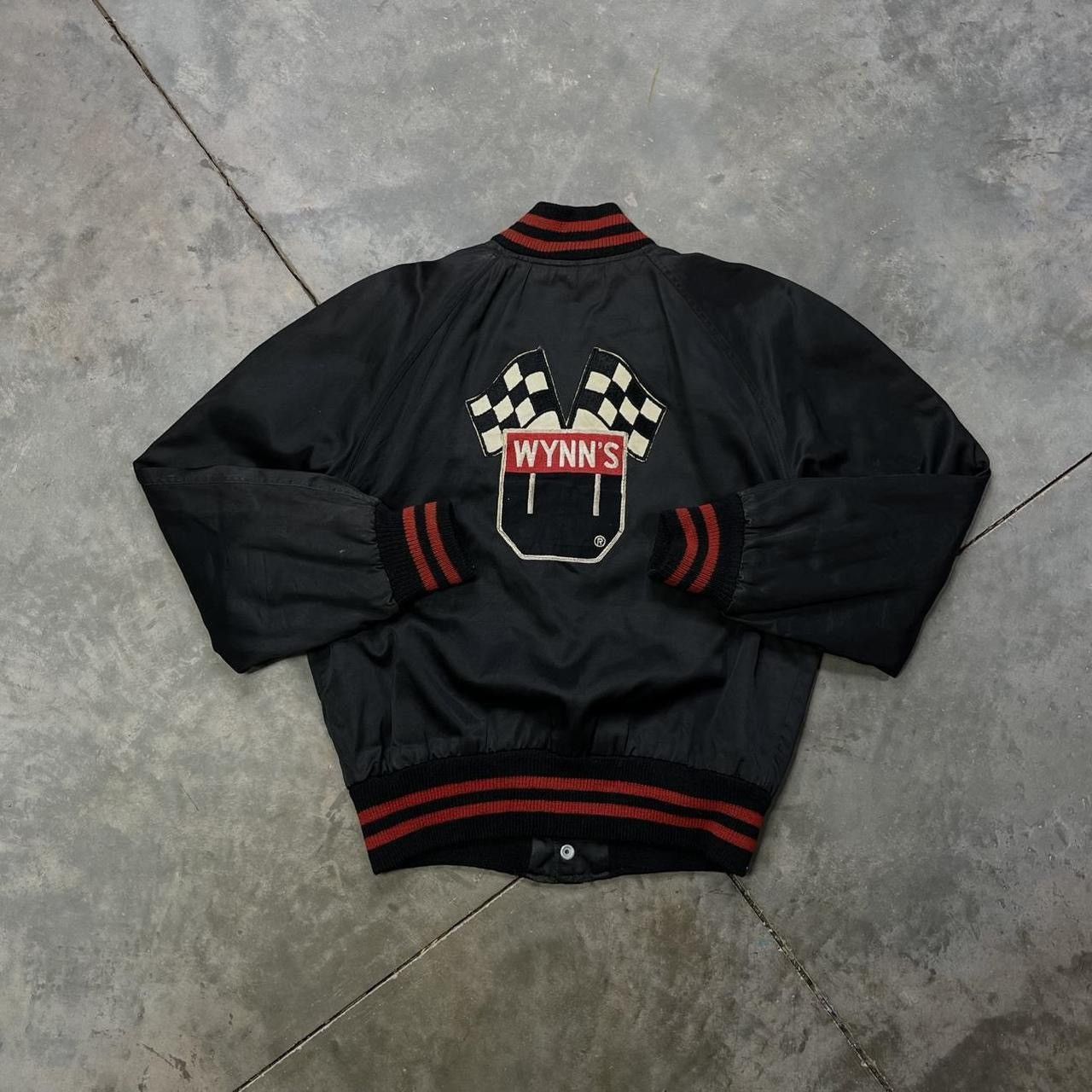 Other Vintage 60s Wynns Racing Team Satin Bomber Jacket - Hatchers Size US M / EU 48-50 / 2 - 1 Thumbnail