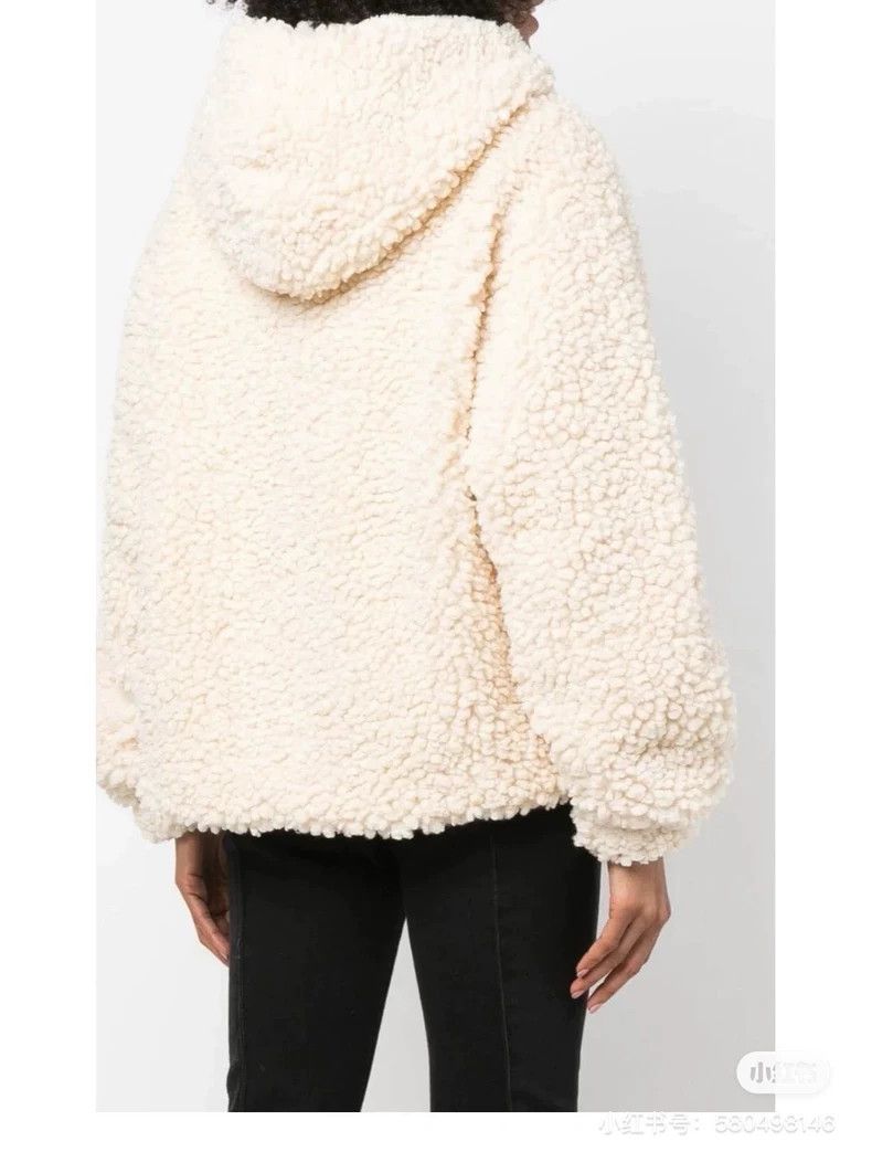 Other HELMUT LANG White lamb fur coat Size XS / US 0-2 / IT 36-38 - 8 Thumbnail