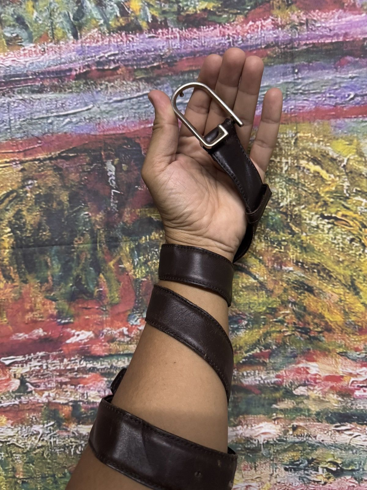 Gucci Vintage Gucci belt Size 30 - 1 Thumbnail