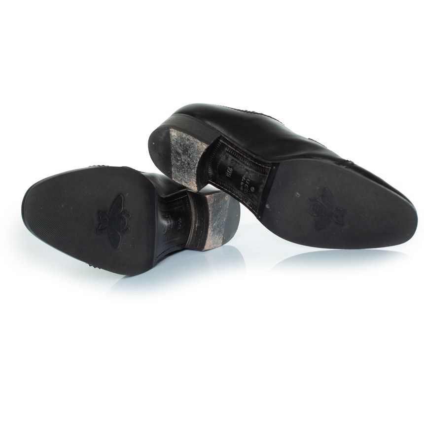 Gucci Gucci, Lace up brocade with gold studded heel Size US 10.5 / EU 43-44 - 7 Thumbnail