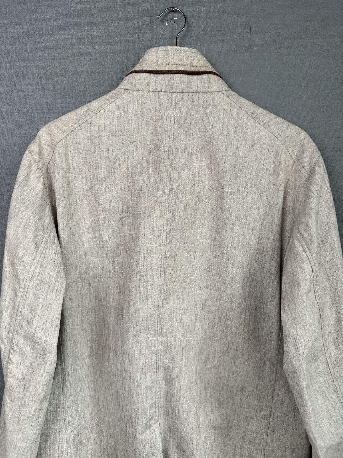 Hackett HACKETT MAYFAIR Storm System Linen Field Jacket Men’s XL Size US XL / EU 56 / 4 - 10 Thumbnail