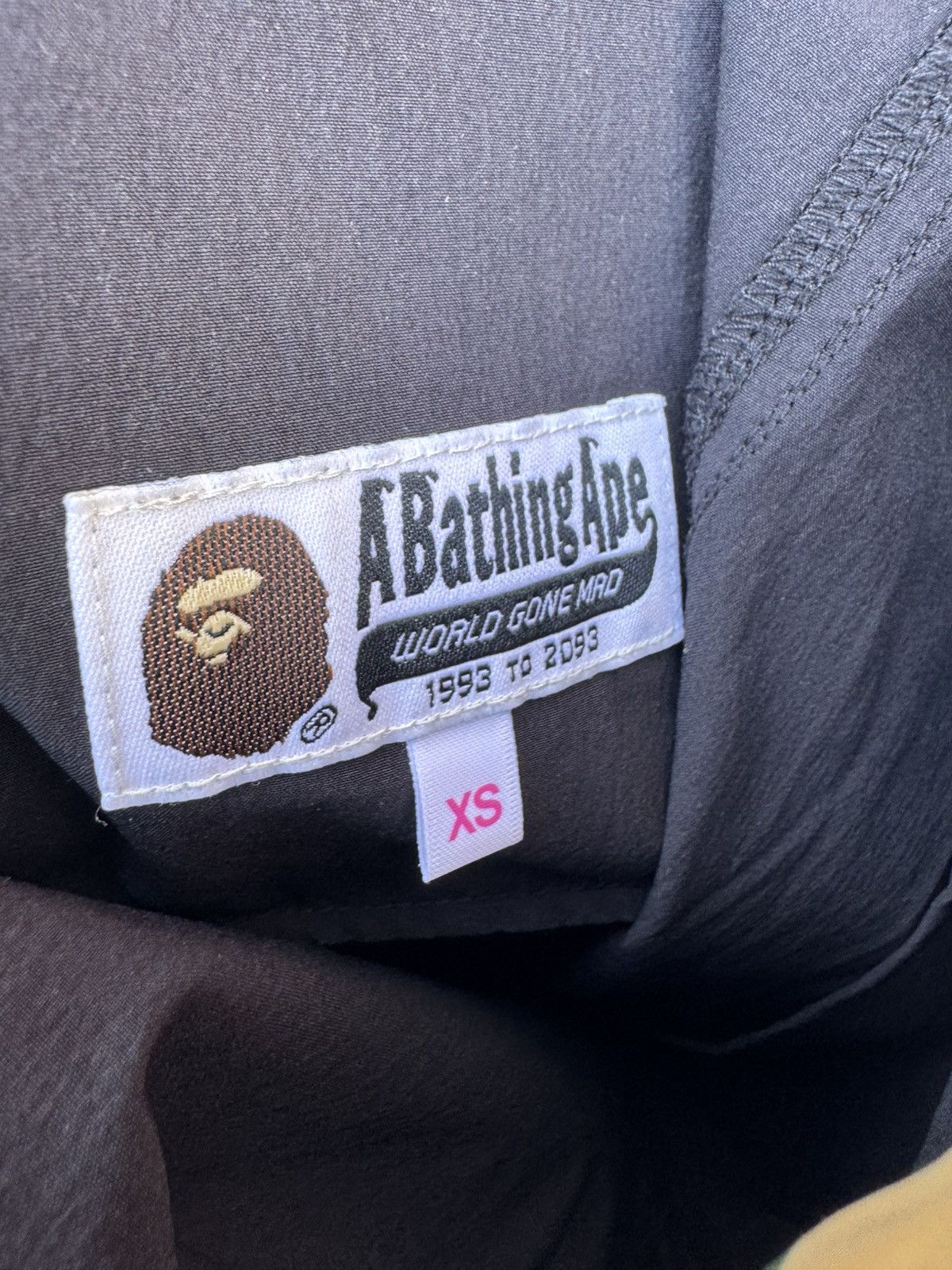 Bape A BATHING APE BAPE PANTS NYLON JOGGERS SIZE XS EXTRA SMALL Size 28" / US 6 / IT 42 - 5 Thumbnail
