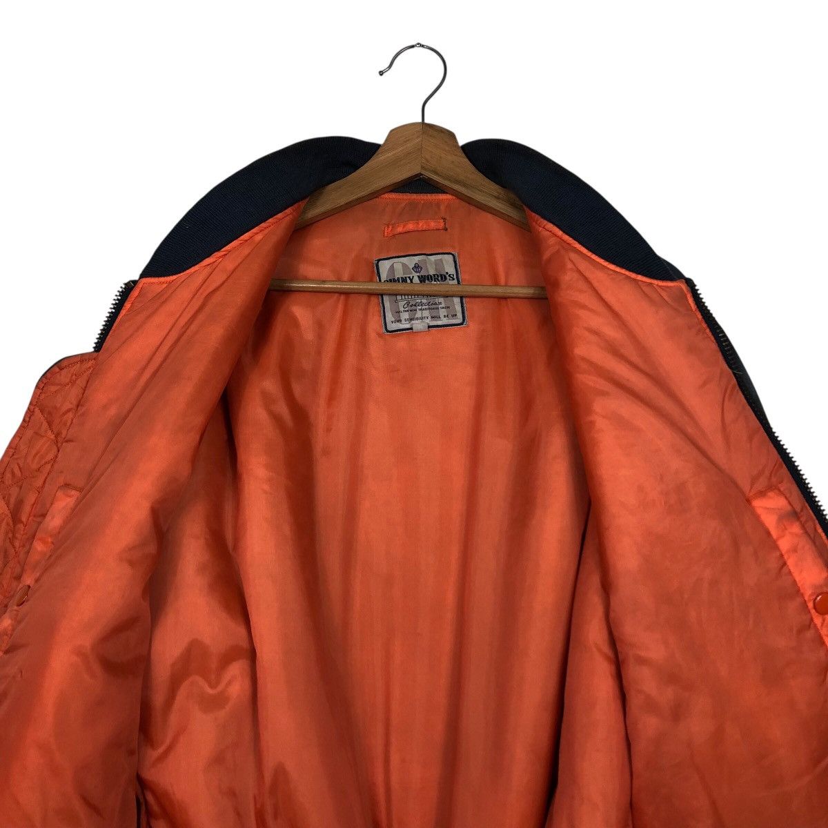 Japanese Brand 📌Vintage Fly Bomber Jacket Military Gimny Word Issey Miyake Size US M / EU 48-50 / 2 - 15 Thumbnail