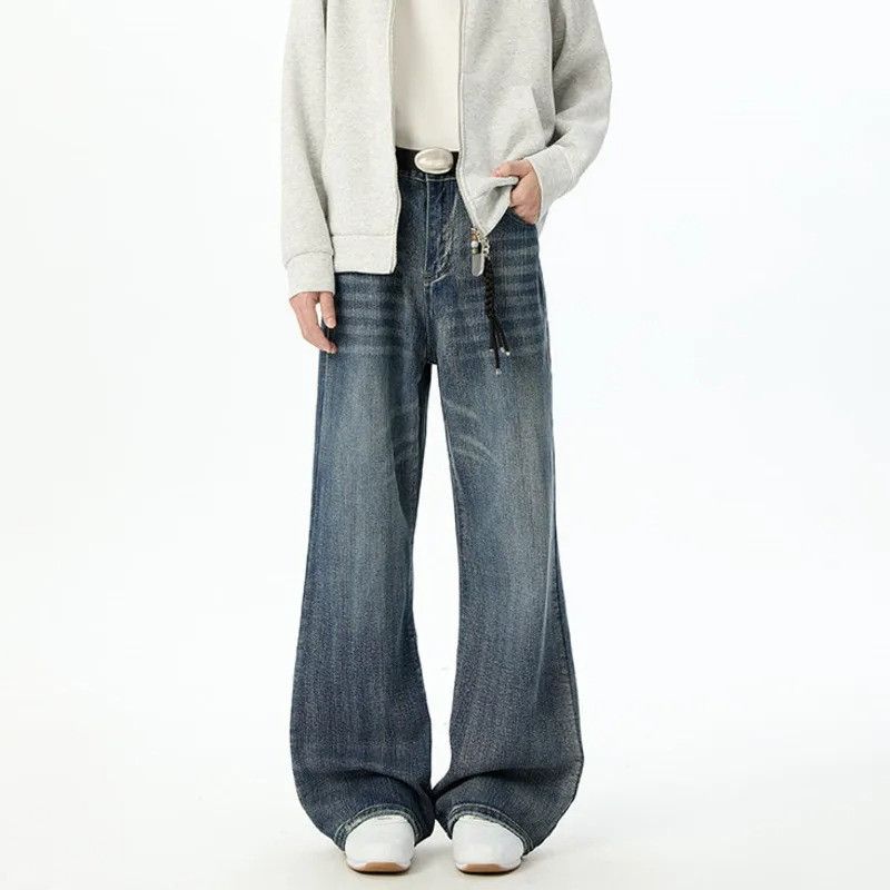 Japanese Brand Denim Pants Washing Gradient Color Size US 32 / EU 48 - 1 Thumbnail