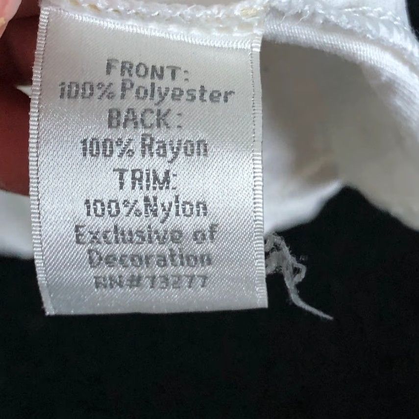 Vintage LC Lauren Conrad Blouse Womens Sleeveless White Bow Pleated Front Lace XL Sheer Casual Workwear, Preppy, 90s? Size XL / US 12-14 / IT 48-50 - 7 Thumbnail